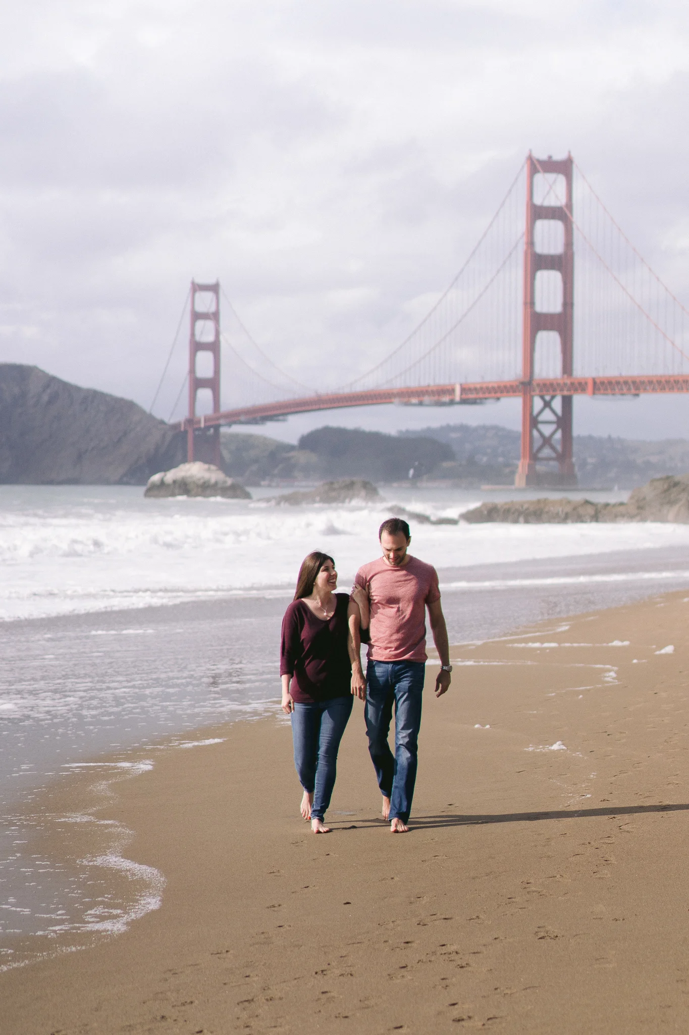 San Francisco Engagement, Baker Beach Engagement, Land's End engagement-6.jpg