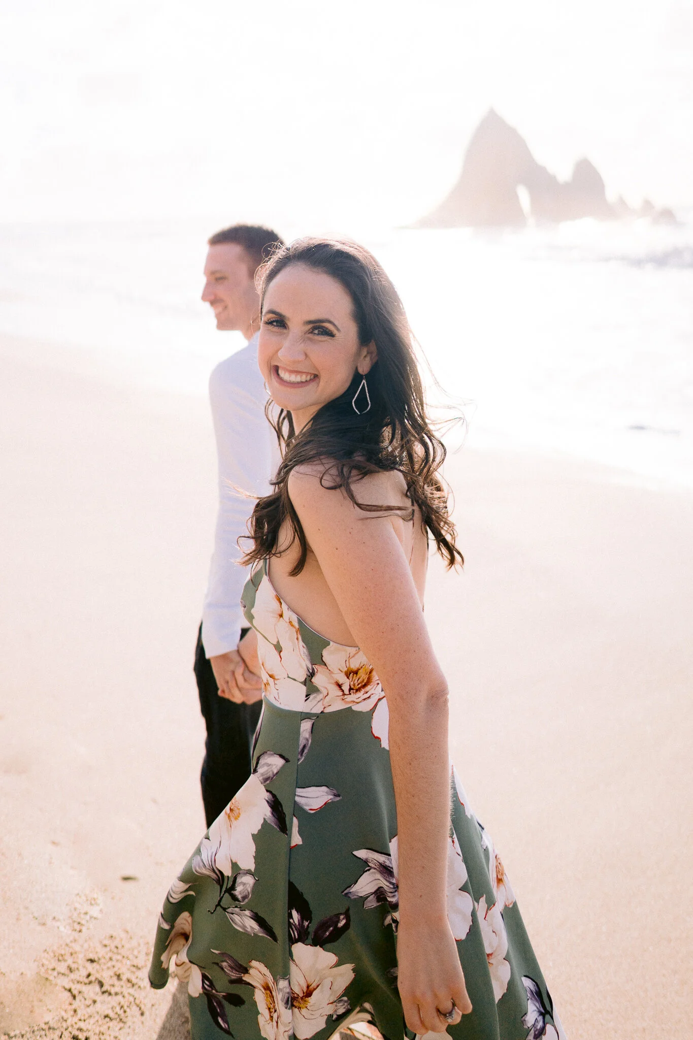 Martin's Beach Engagement Session | Half Moon Bay, CA