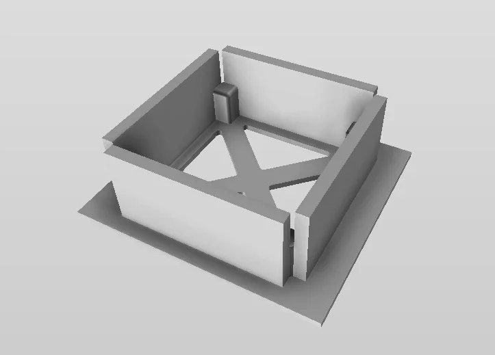 Antenna wrapping/deployment test jig prior to printing