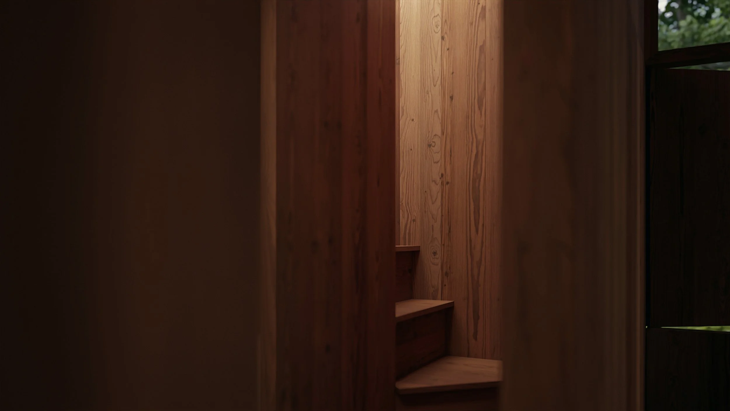 Woodland tiny Model A1 interior