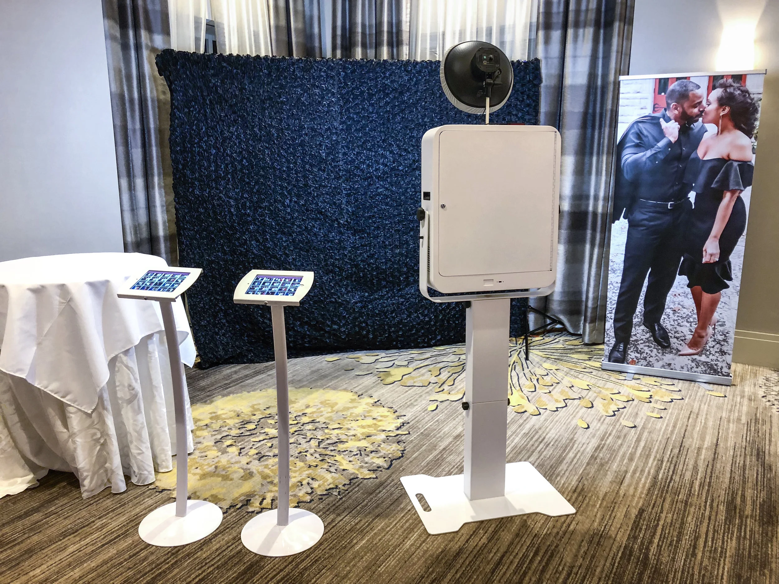 Wedding Setup with backdrop