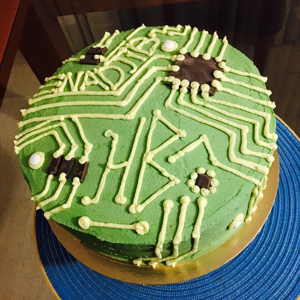 yet another computer nerd birthday cake | I wasn't here for … | Flickr