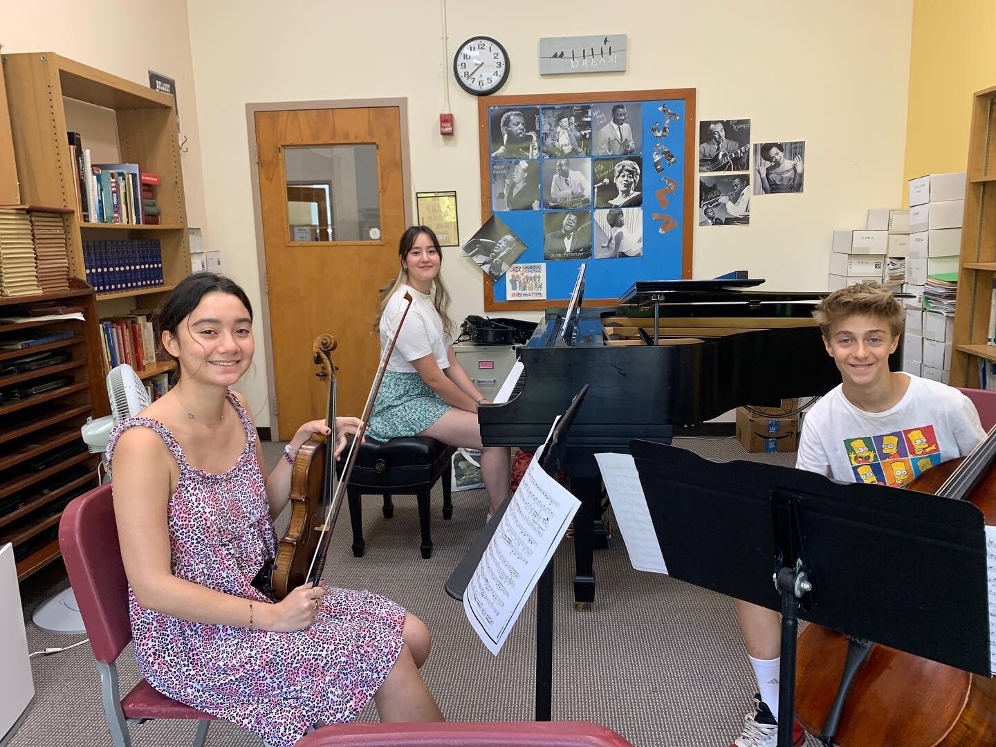 All :) during Week 3 of CMC Summer! Our musicians are dedicated to their craft, even in this unforgiving heat wave 🔥🎻 ☀️ 🎹

#music #cmc #chambermusiccenterofnewyork #violin #violinist #cello #cellist #musician #classicalmusic #composer #talentedmu