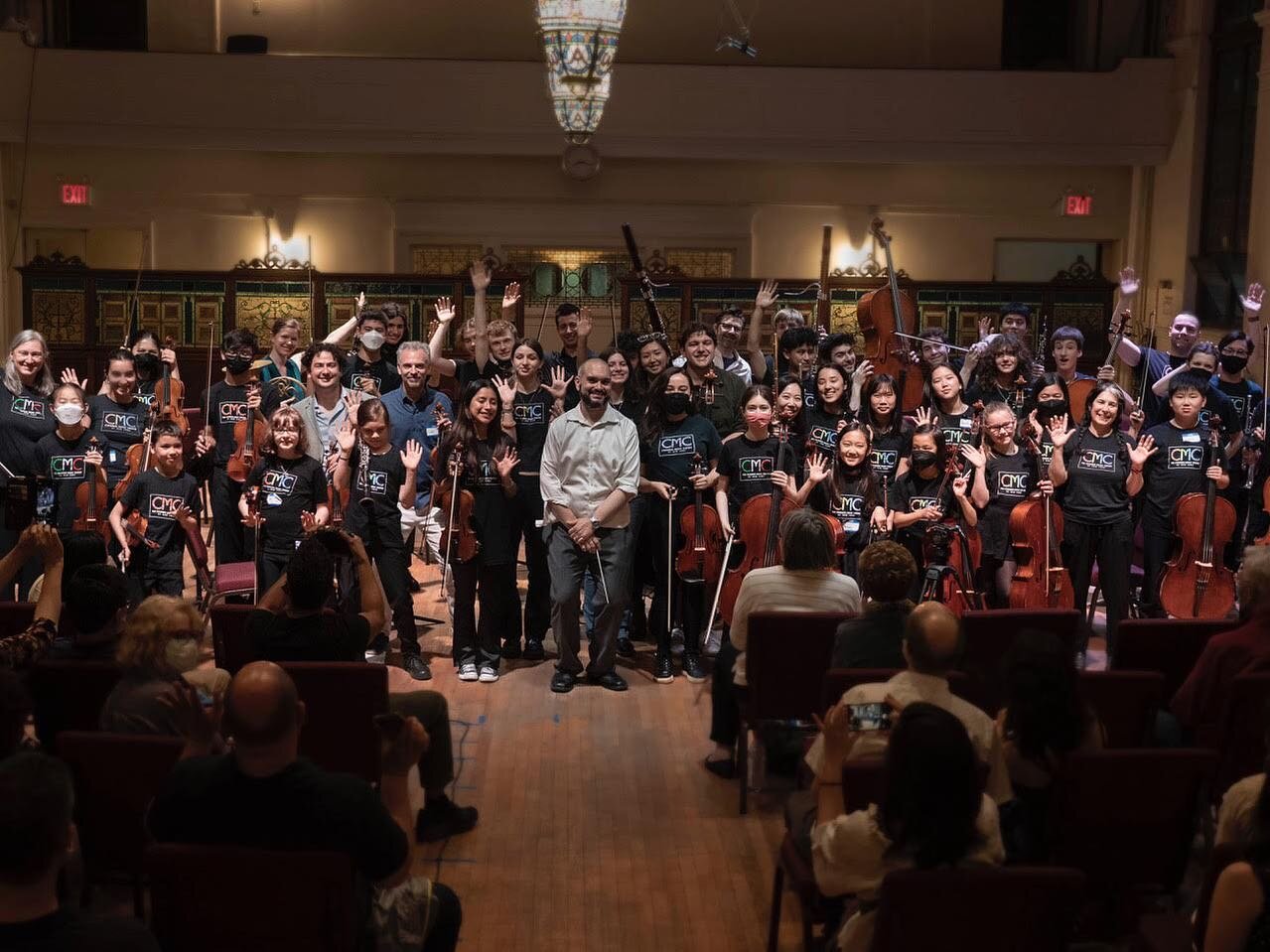 CMC X @theknightsnyc 

We had an incredible time joining forces with The Knights last night. Our musicians had the opportunity to enjoy a day full of collaboration side-by-side culminating in a very special concert. The future of classical music is h