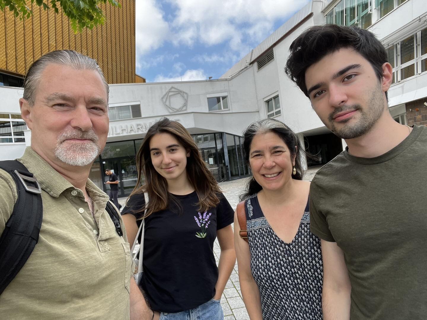 Mary Jo&rsquo;s family had the privilege of observing a rehearsal of the Berlin Philharmonic! AMAZING! And they will play Carnegie Hall in November.