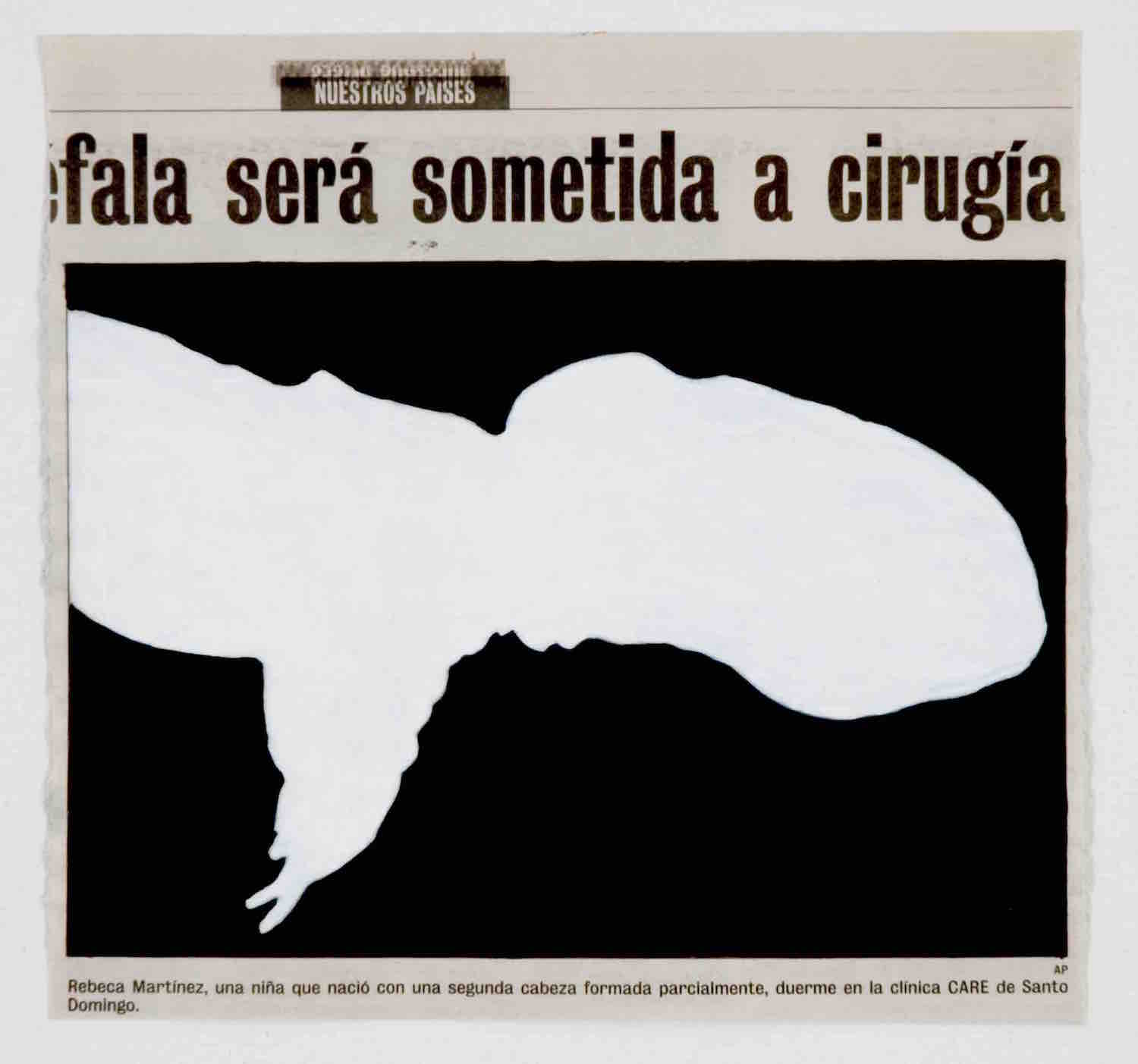  Acrílico sobre papel periódico. Dimensiones variables. 1997-2007   