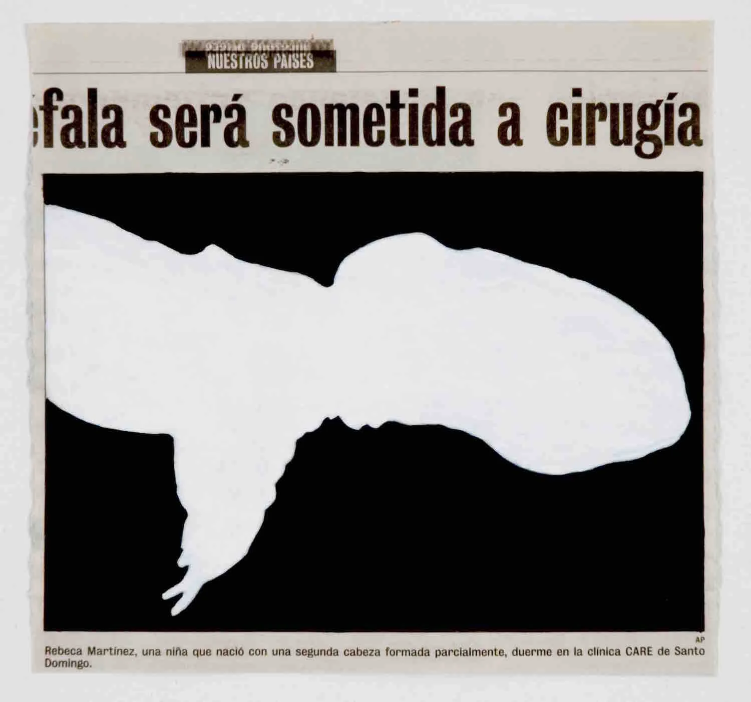 Acrílico sobre papel periódico. Dimensiones variables. 1997-2007