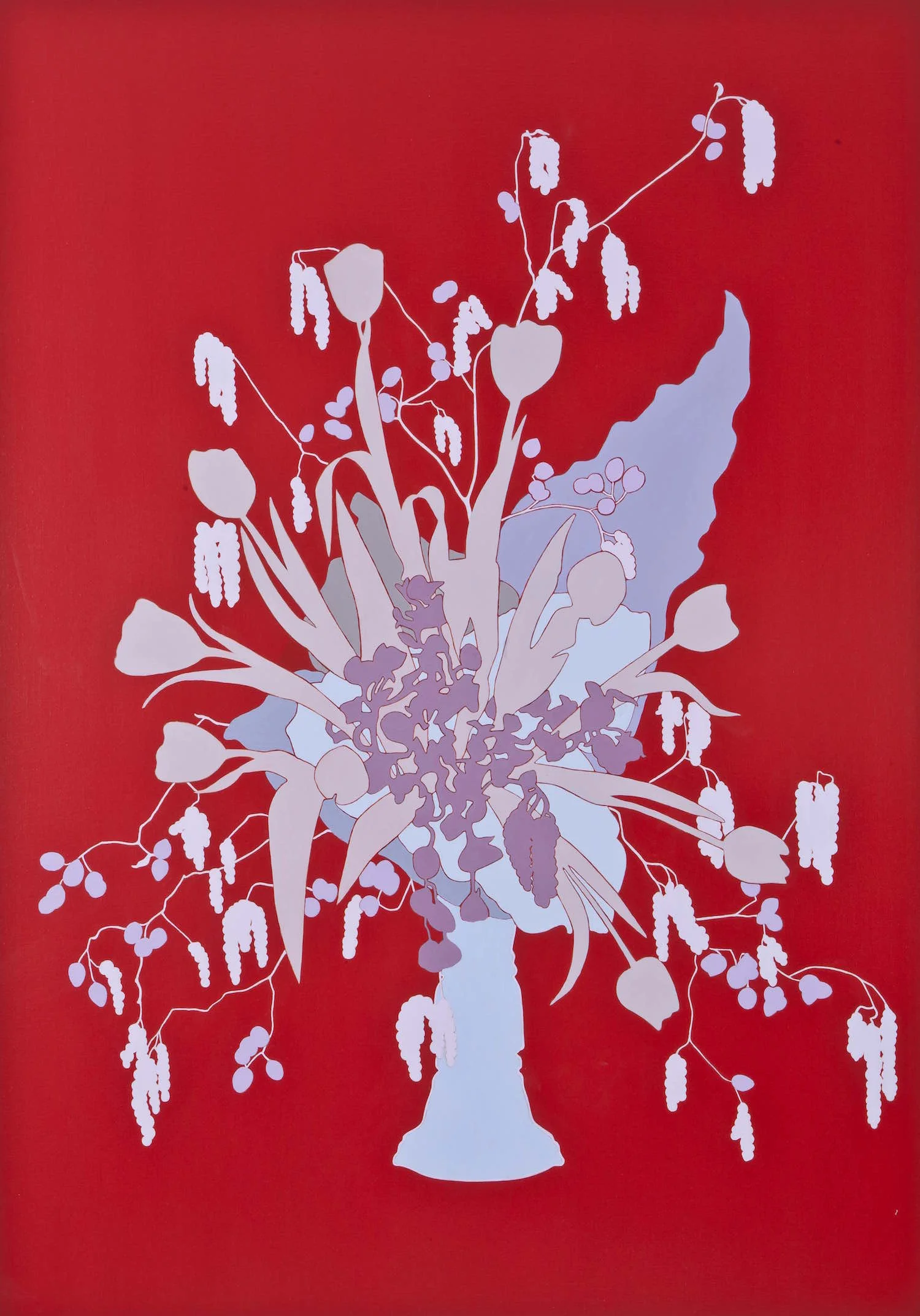 Perly drops Acrílico sobre lienzo 150 x 112 cm. 2006