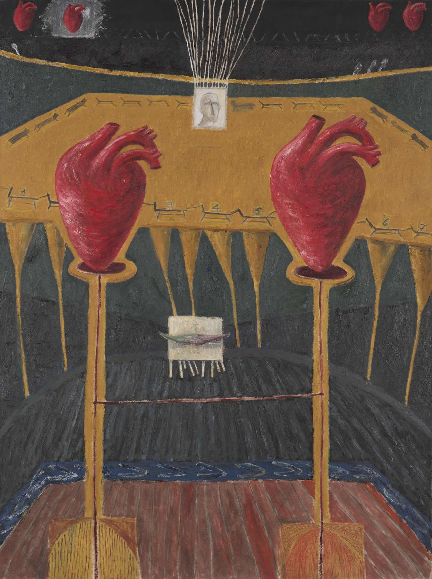   Amor del puro   Óleo sobre lienzo&nbsp; &nbsp; &nbsp; &nbsp; &nbsp; &nbsp; &nbsp; &nbsp; 160 x 120 cm. 1990    