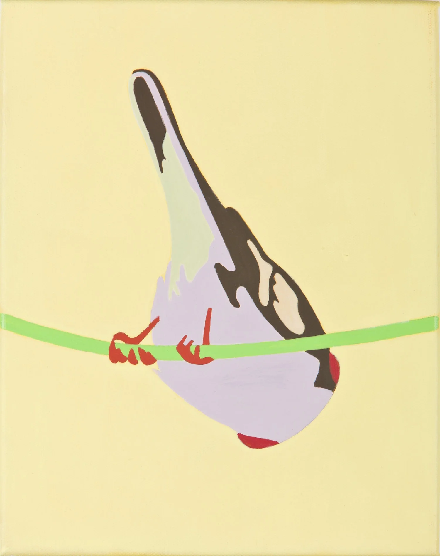 Penetración Acrílico sobre lino 25 x 20 cm. 2012