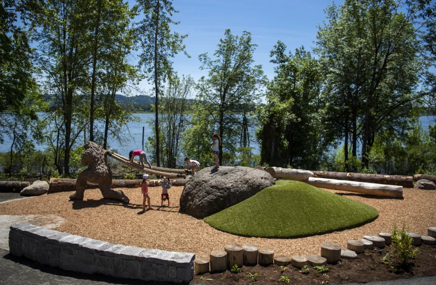 Port of Camas Washougal - Washougal’s New Childrens’ Nature Playground. Image Courtesy of The Columbian