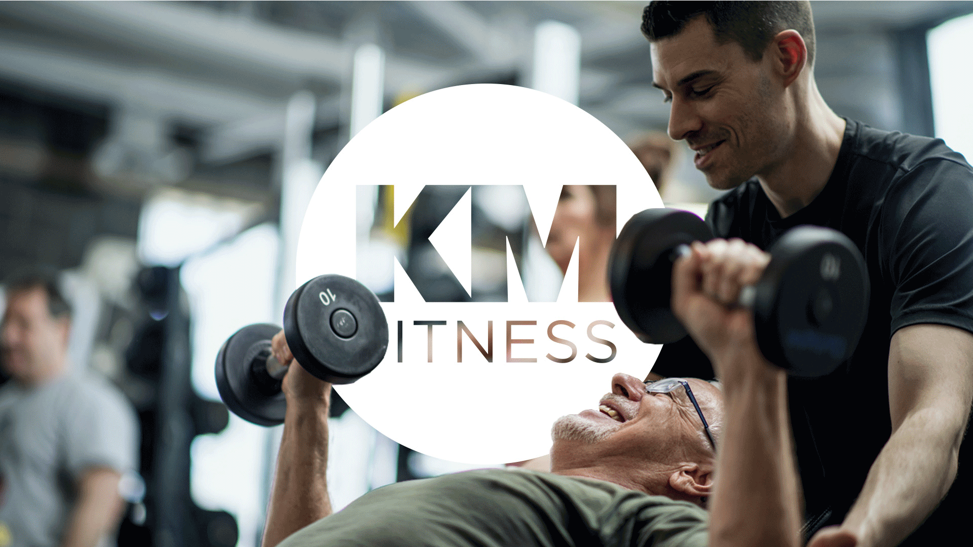 KM Fitness logo
