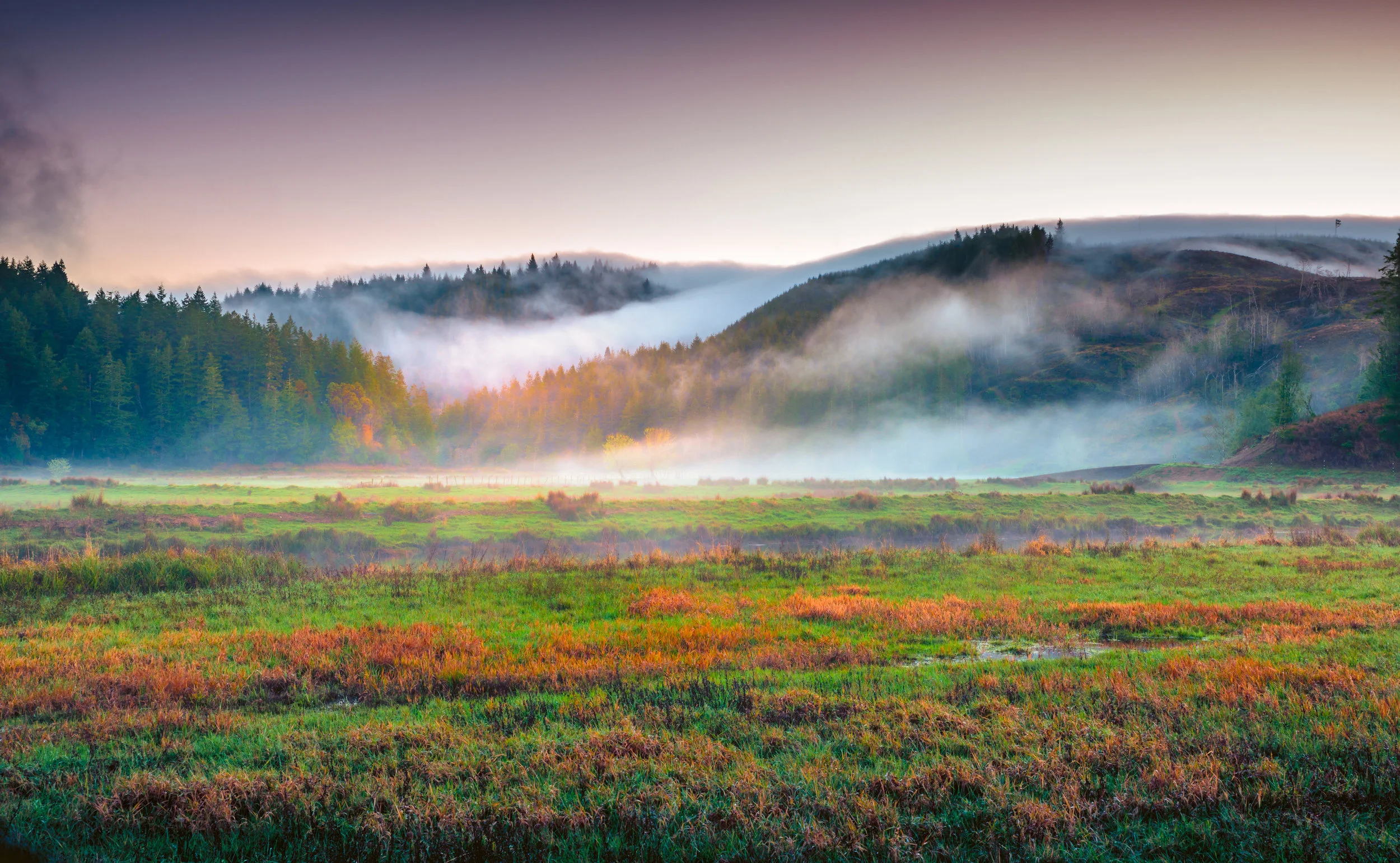 Coquille Valley in Southern Oregon