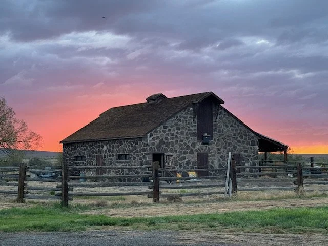Sunset at Hart Mountain