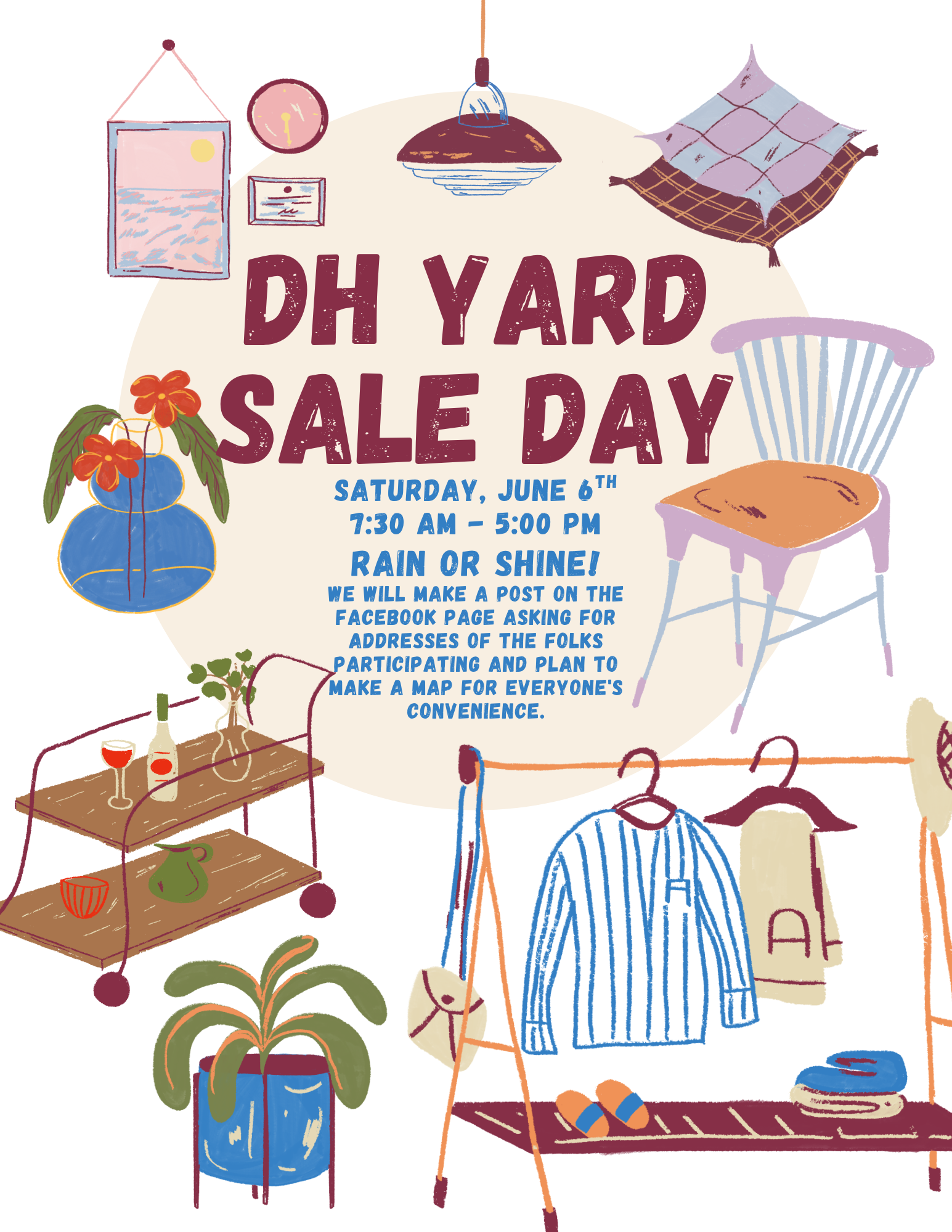 DH Yard Sale Day!