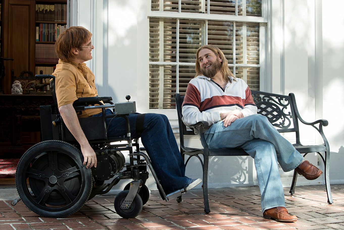 'Don’t Worry, He Won’t Get Far on Foot' directed by Gus Van Sant A Berlinale darling, Gus Van Sant delivers an autobiographical film about John Callahan, a dark humored quadriplegic turned cartoonist. Much like the main character played by Joaquín Phoenix, the film rolls along the lines of humor, disgust, fright and amazement. Phoenix delivers a heartfelt and believable performance without guilting audiences too much for a man that has brought a lot of his misery on himself. After an intoxicated night out with fellow alcoholic Dexter played by Jack Black, John ends up paralyzed and in a wheelchair. Having to finally face his demons, John finds a way back into a meaningful life with the help of a few friends, most notably guru-like Donnie played by Jonah Hill. Van Sant finds a good balance between dramatic and comedic moments and creates a thoroughly entertaining film that matches well with the twisted humor of Callahan.
