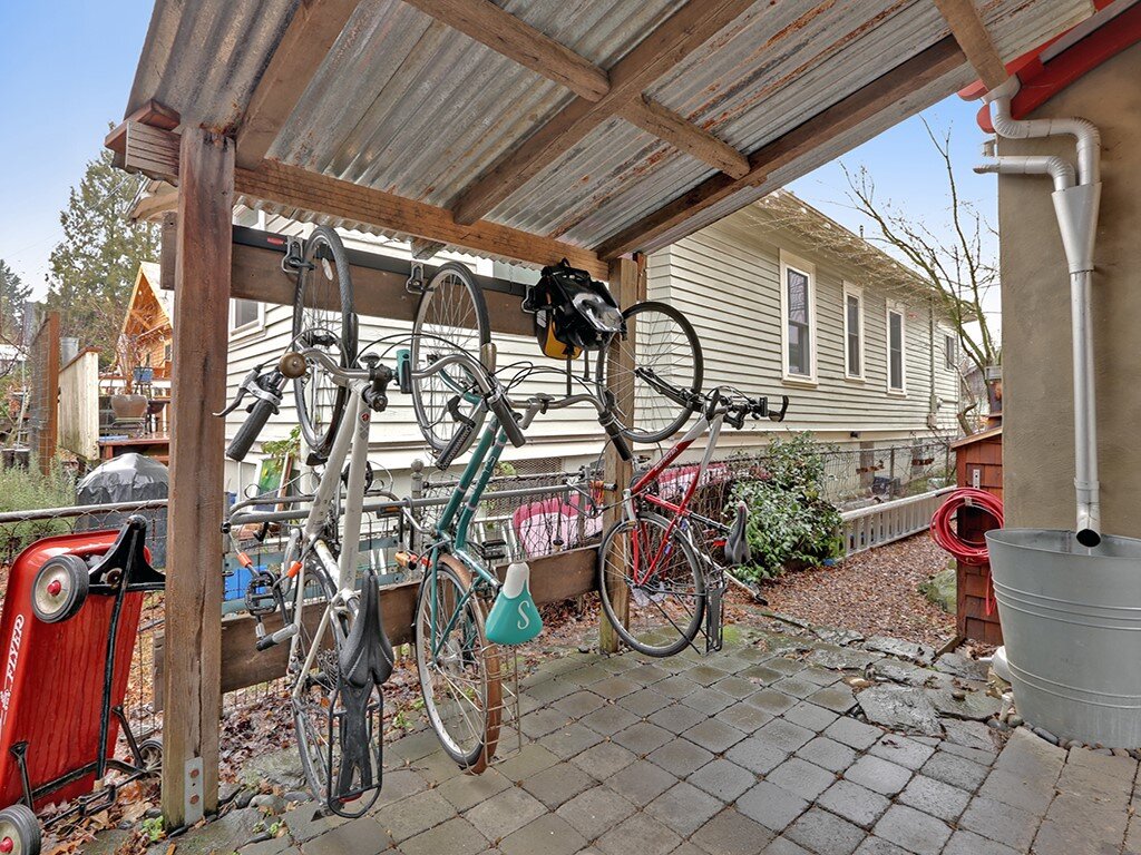 Covered Bike Storage