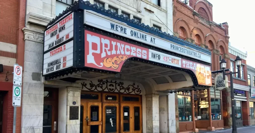 Princess Cinema Waterloo ON, Mary Pickford's 'Sparrow