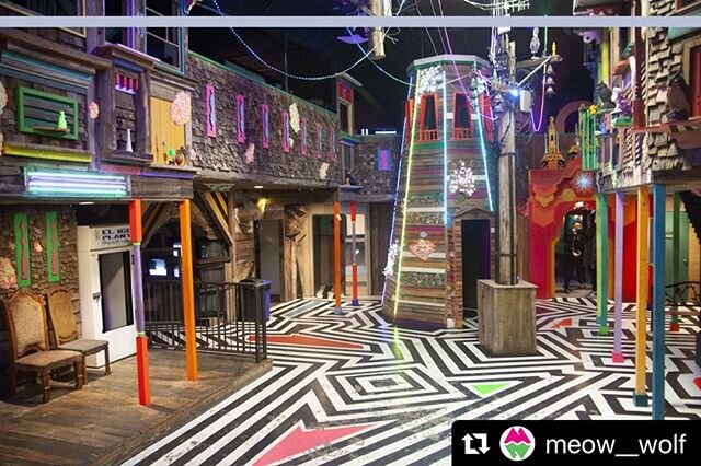 MEOW WOLF ⁠
Have you heard of it? It&rsquo;s a playground for the senses and fun for anyone, any age. 🙀🐺
Visit Santa Fe now, or wait to see what they come up with in Las Vegas and Denver ⁠
@meow__wolf⁠
.⁠
.⁠
.⁠
.⁠
#smallbusinessowner #womanowned #d