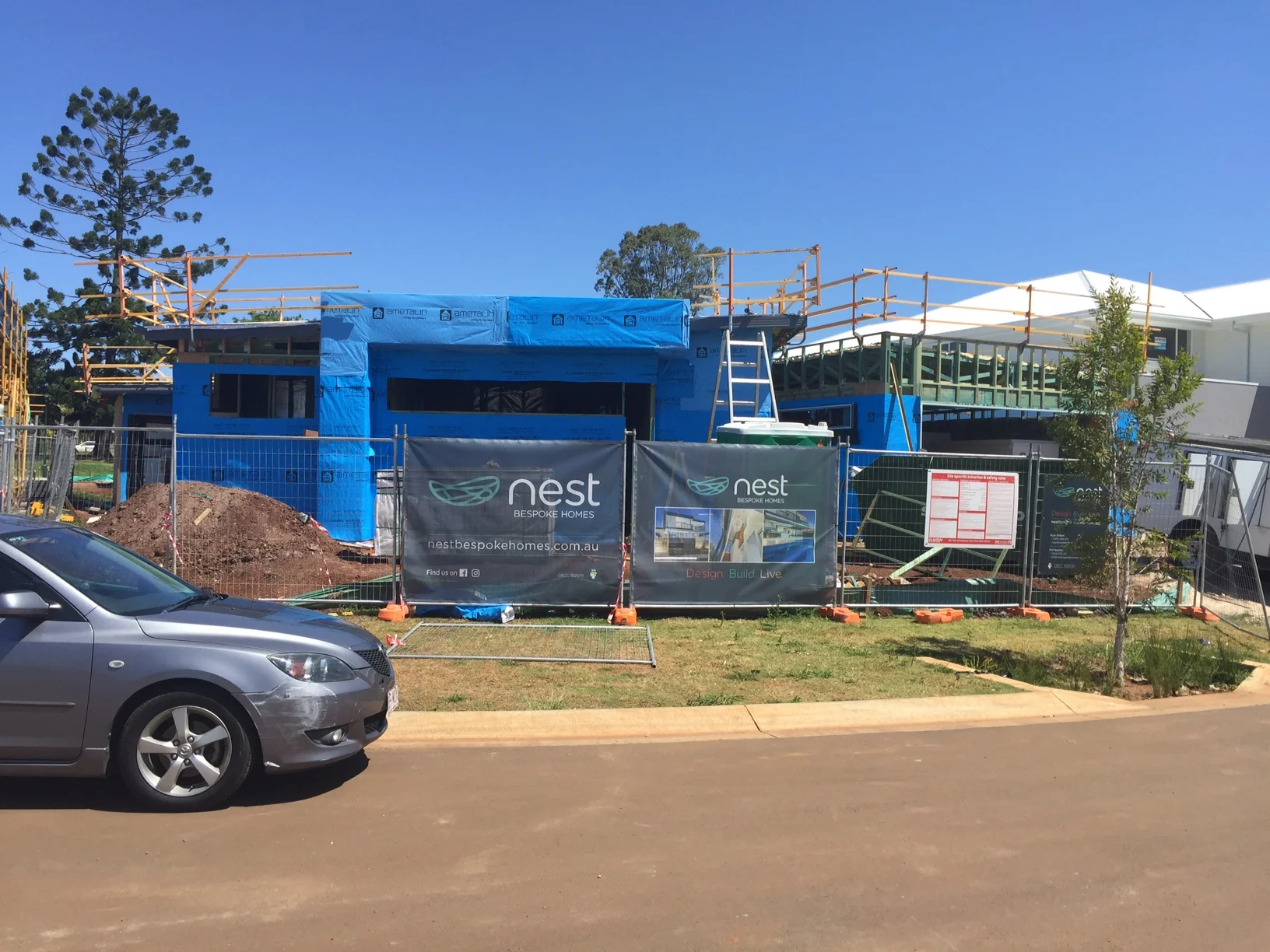 ABOVE: THE NEW LOWSET NEST IN MANLY WEST COMING TO LIFE.