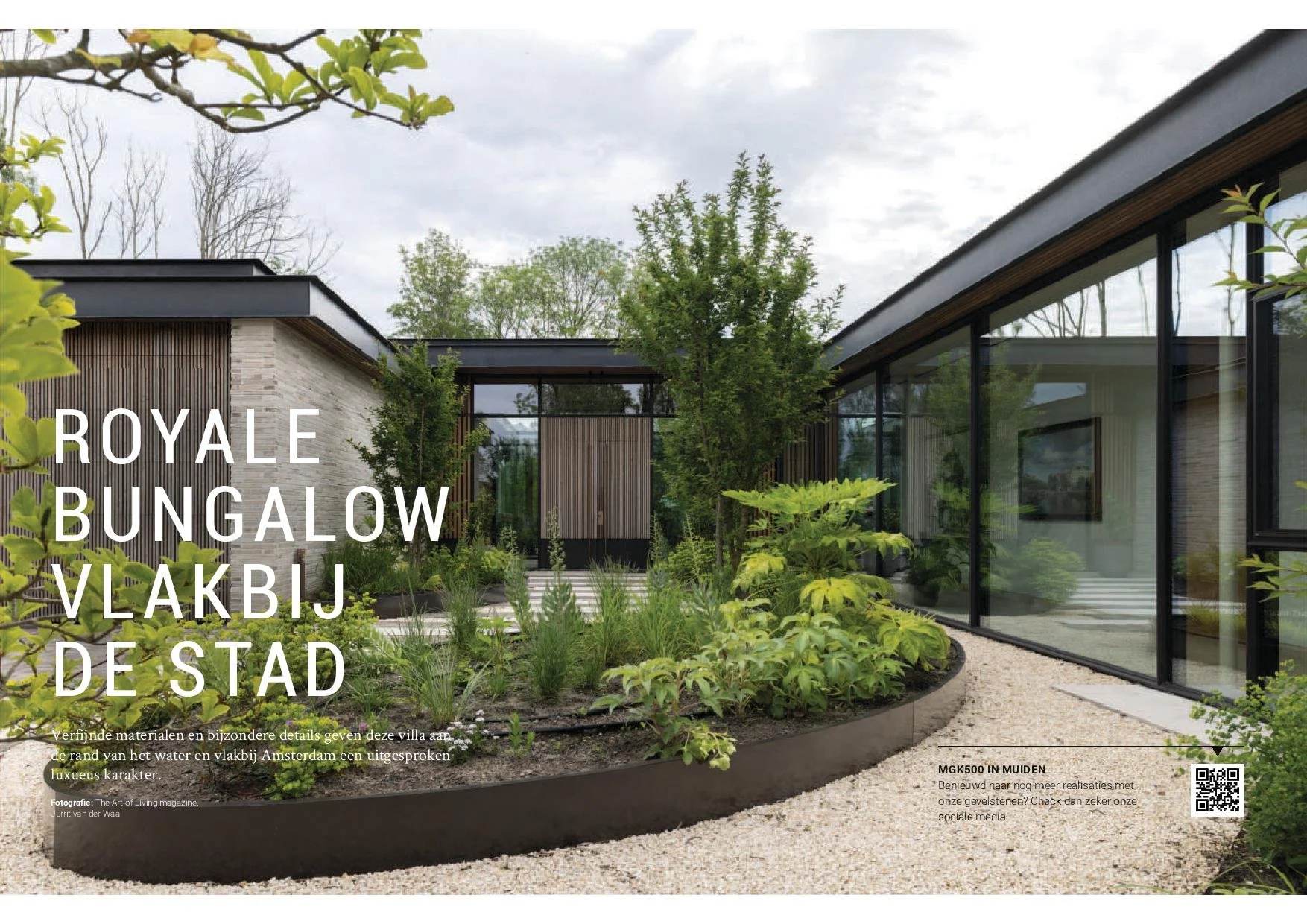 Bungalow aan het water
