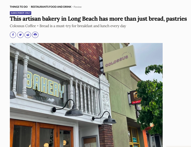 Press Telegram Review: Long Beach