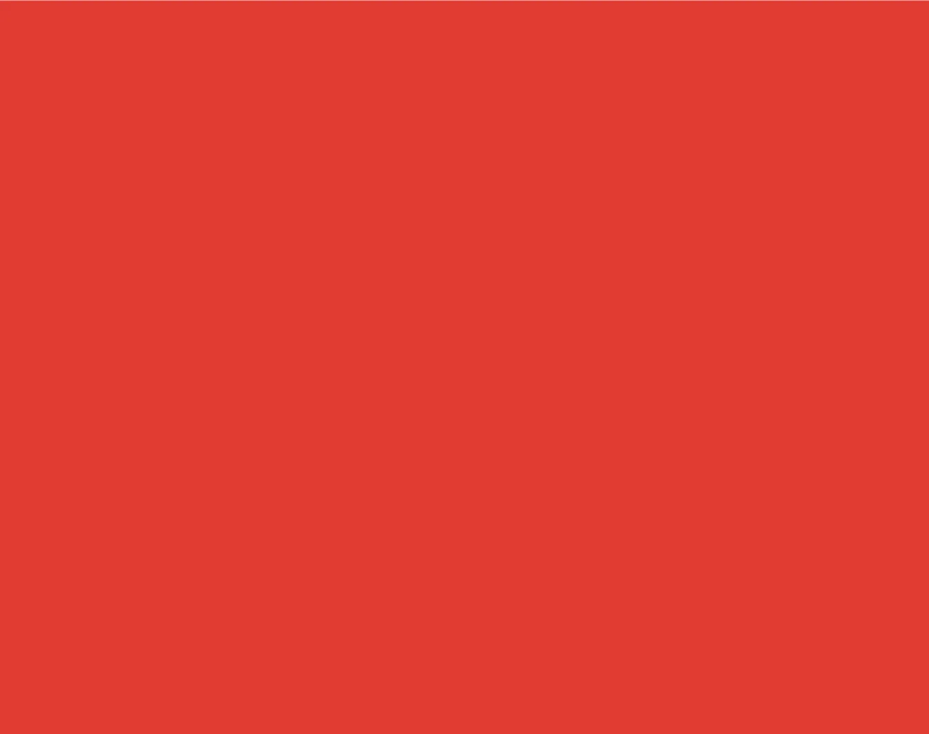 Pantone 179 C CMYK: 0 / 87 / 85 / 0 RGB: 224 / 60 / 49 Hex: #E03C31