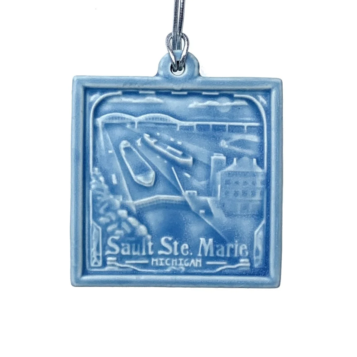 Ste. Saint Marie ornament freshwater blue .JPG