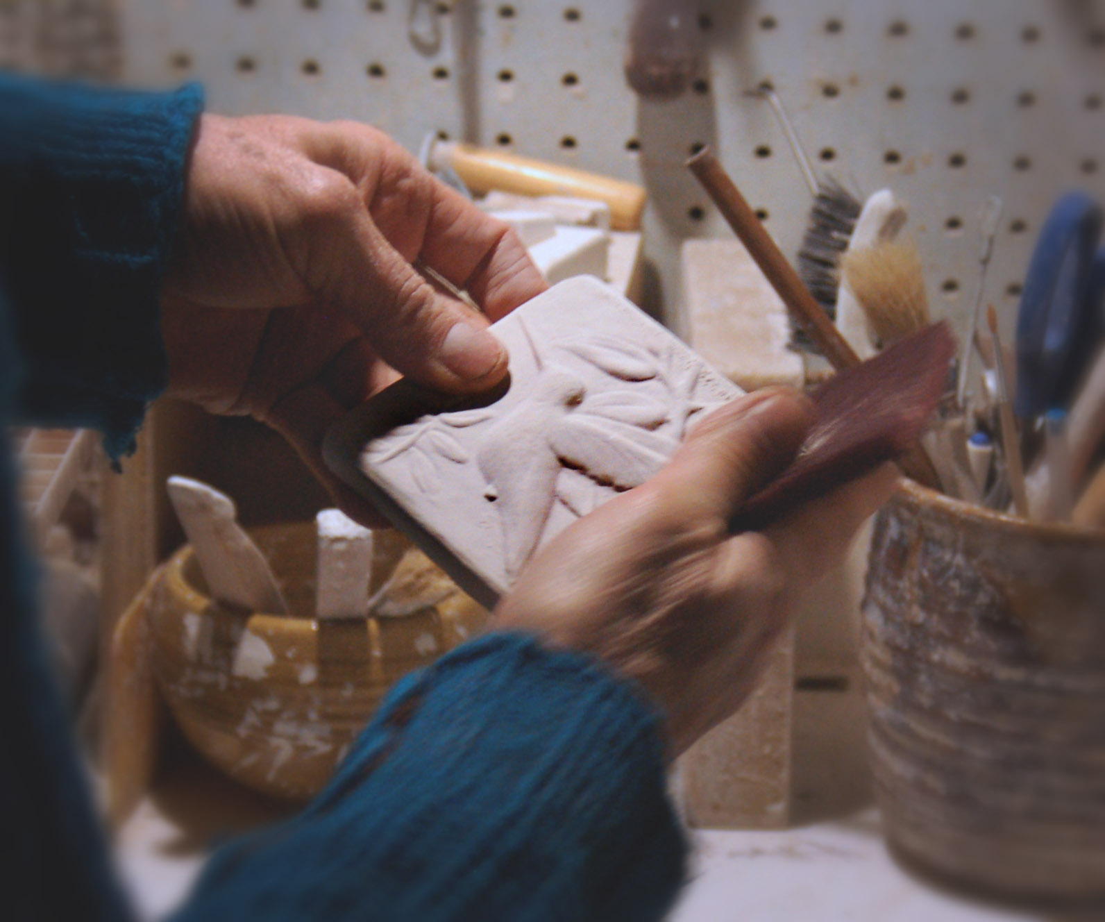 studio cleaning tile.JPG