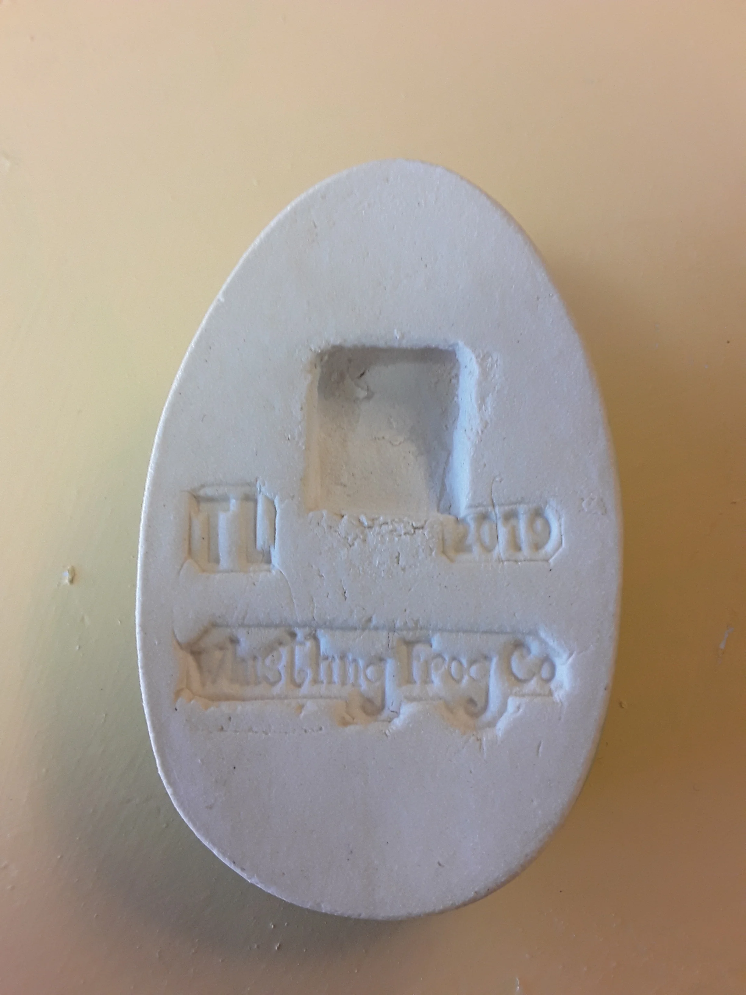 Chicken Egg Art Tile- Whistling Frog Tile
