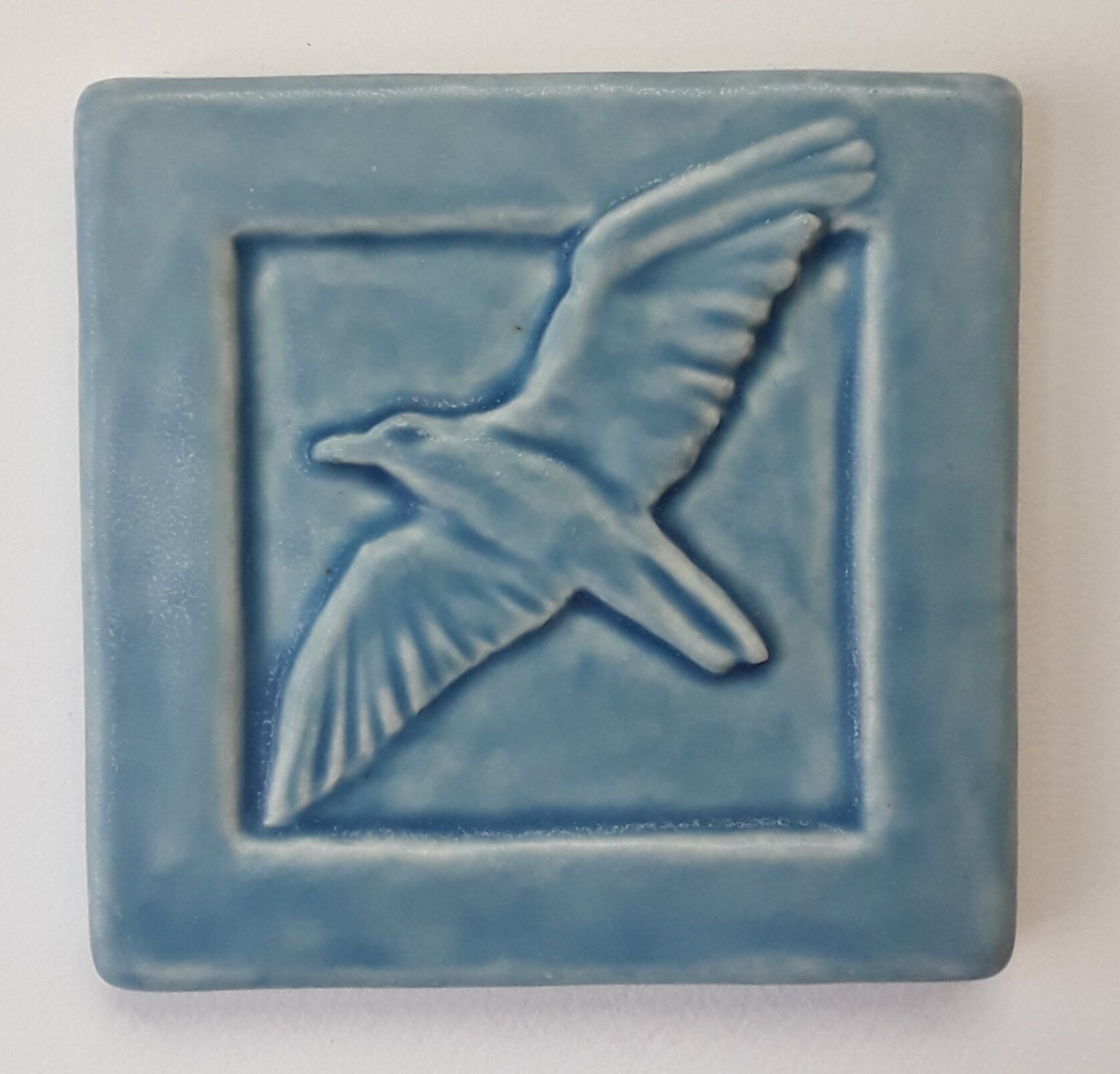 Seagull Art Tile hand made in US - Michigan