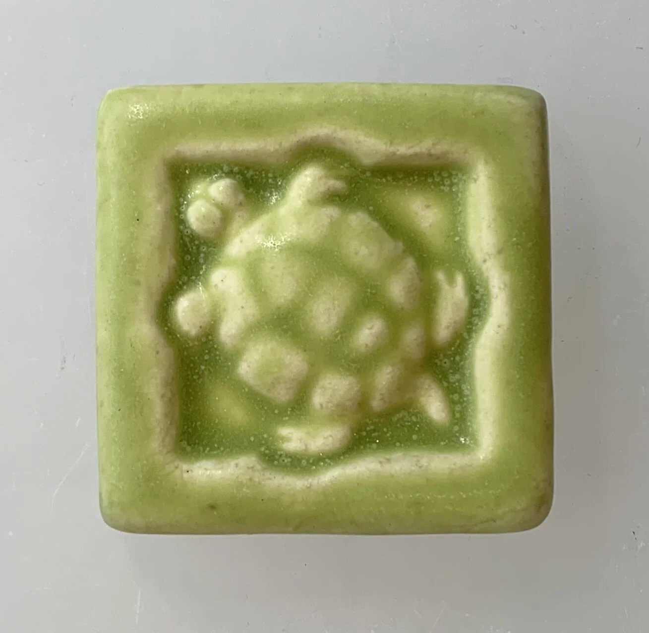 Turtle tile accent tile ceramic tile 2x2" tile