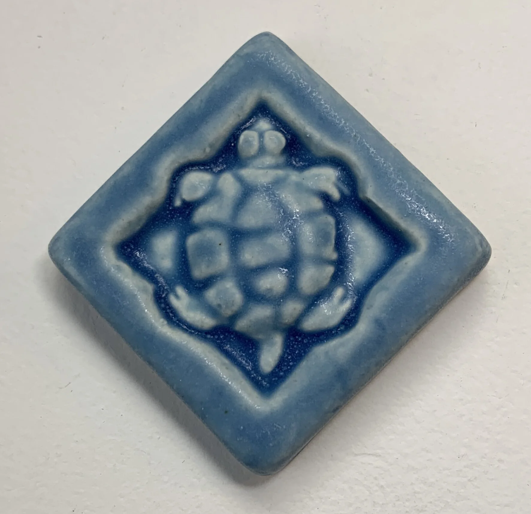 Turtle tile accent tile ceramic tile 2x2" tile