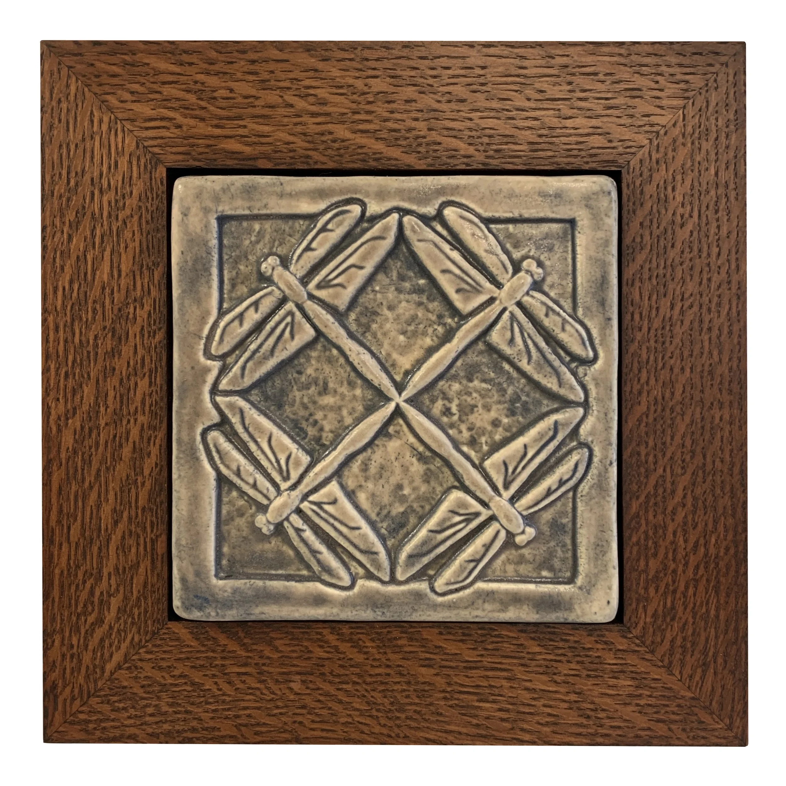 Quad Dragonflies framed