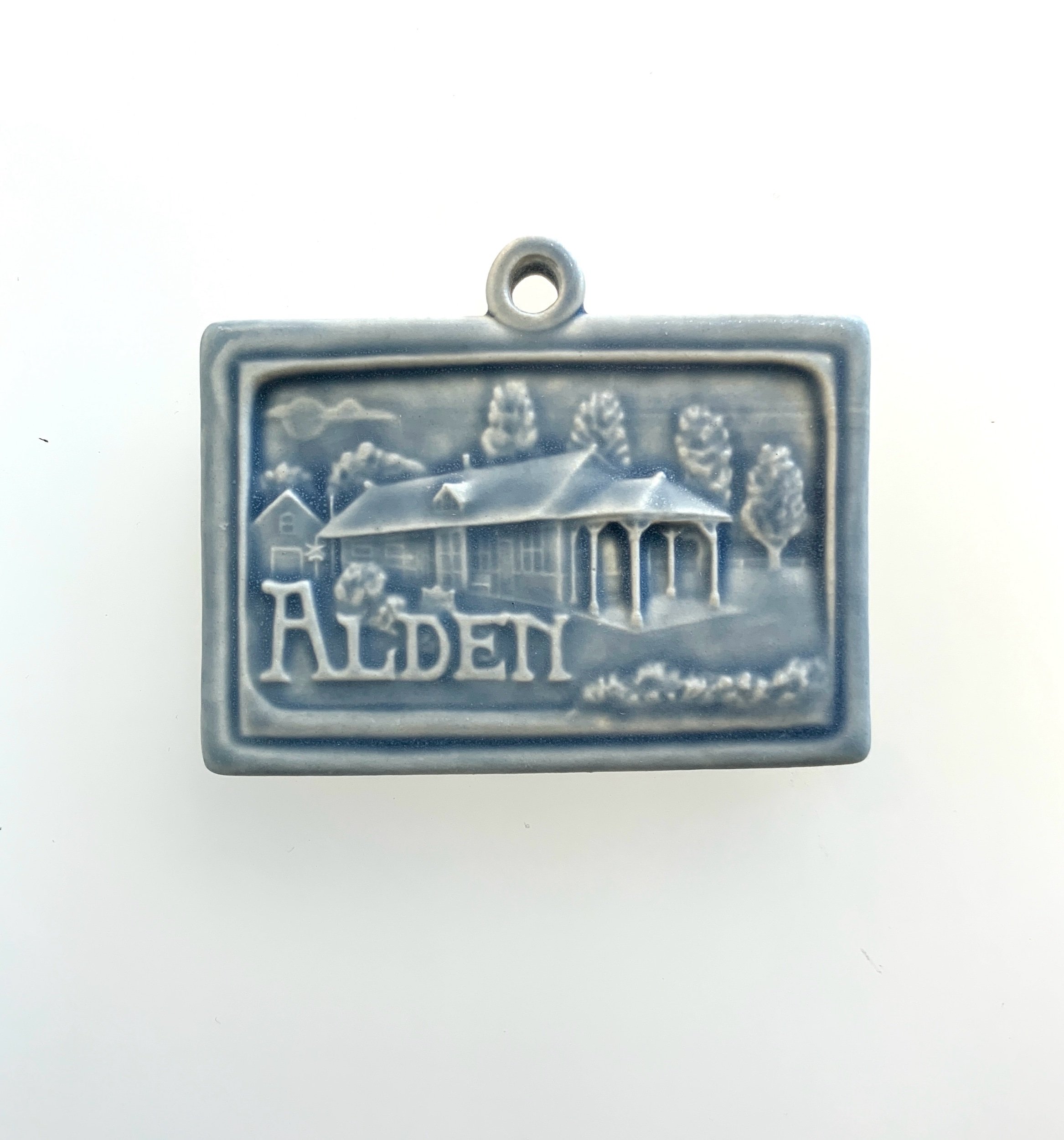 Alden Michigan Ornament Michigan gift Made in Michigan ceramic art