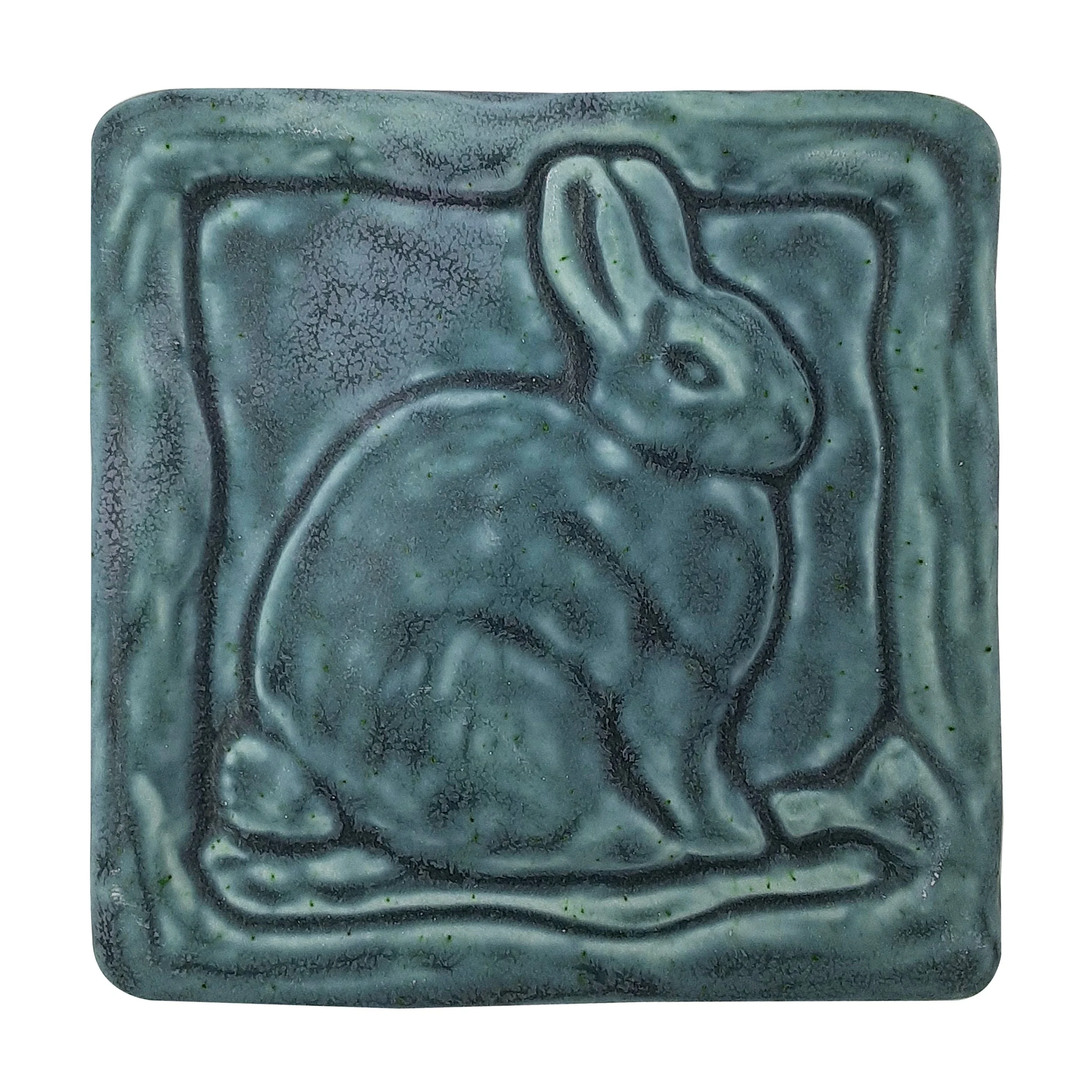 Rabbit TileSeaside Blue Glaze.jpg