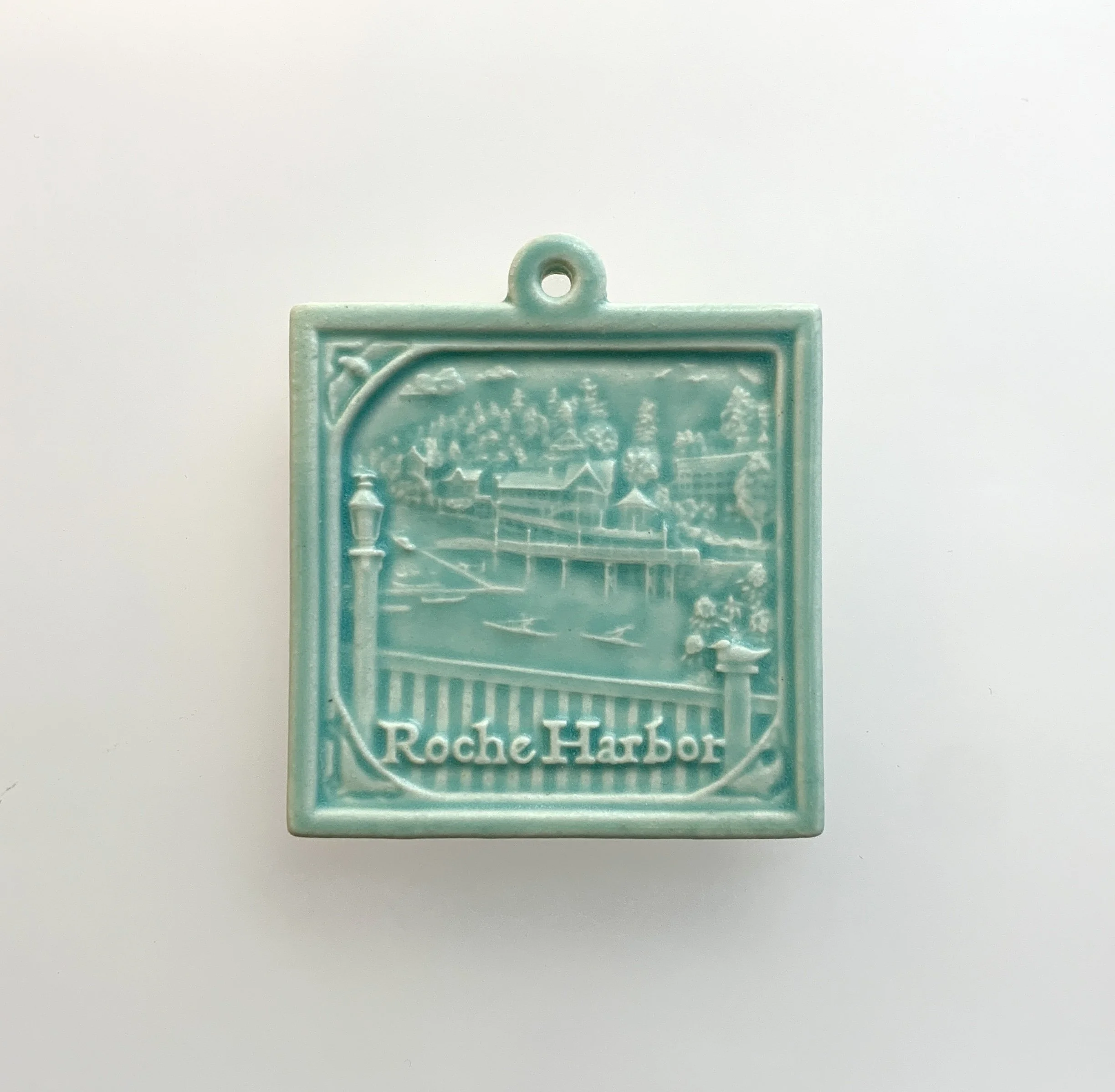 Roche Harbor Washington Ornament, Salish Sea, San Juan Island, Pacific Northwest, Sailing Puget Sound, Washington memento