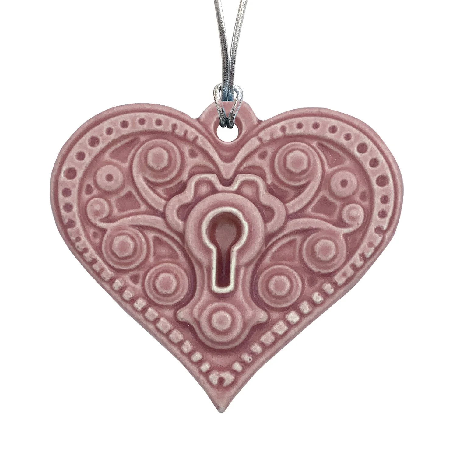 Keyhole Heart ornament Sweets Pink Glaze.jpg