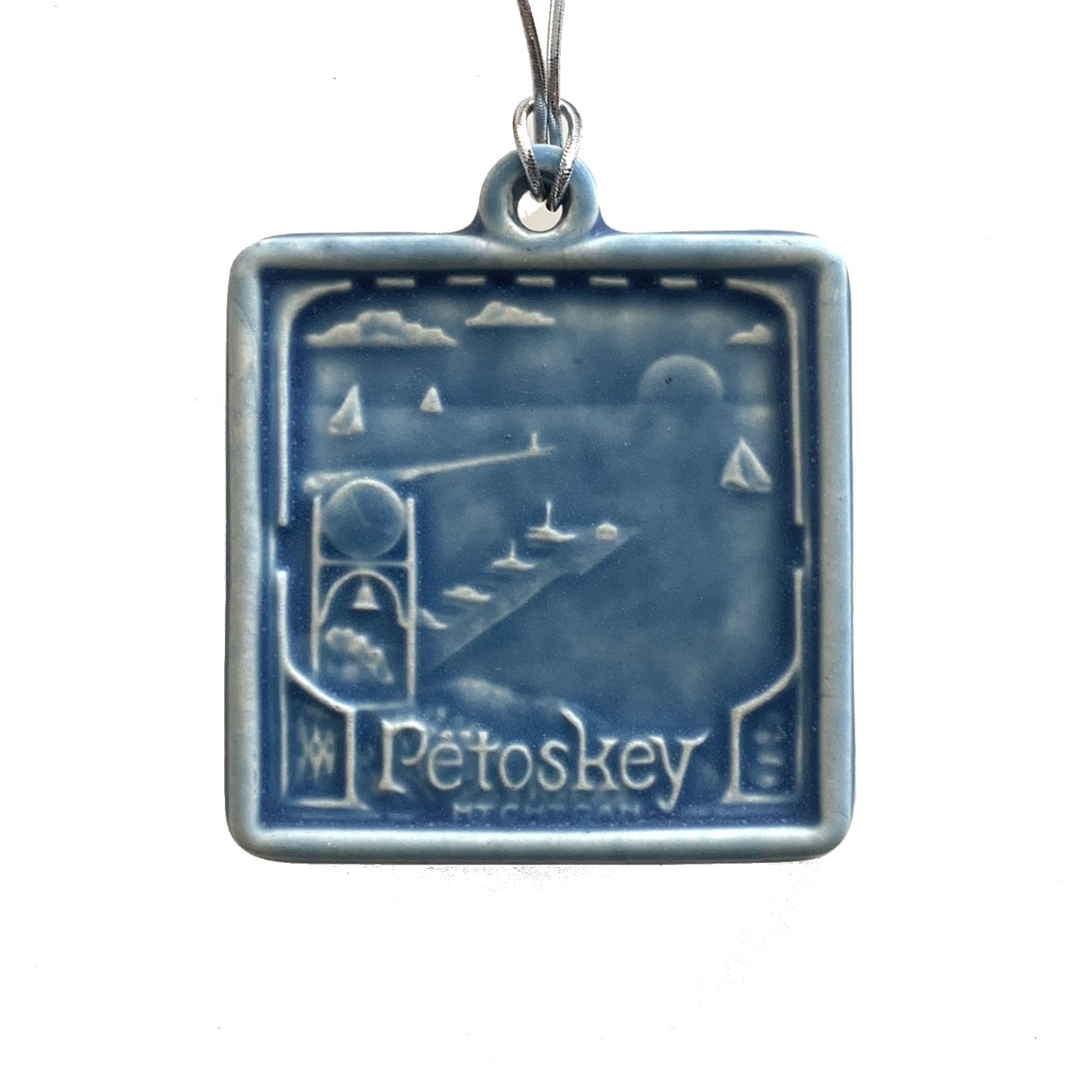 Petoskey ornament freshwater blue.JPG