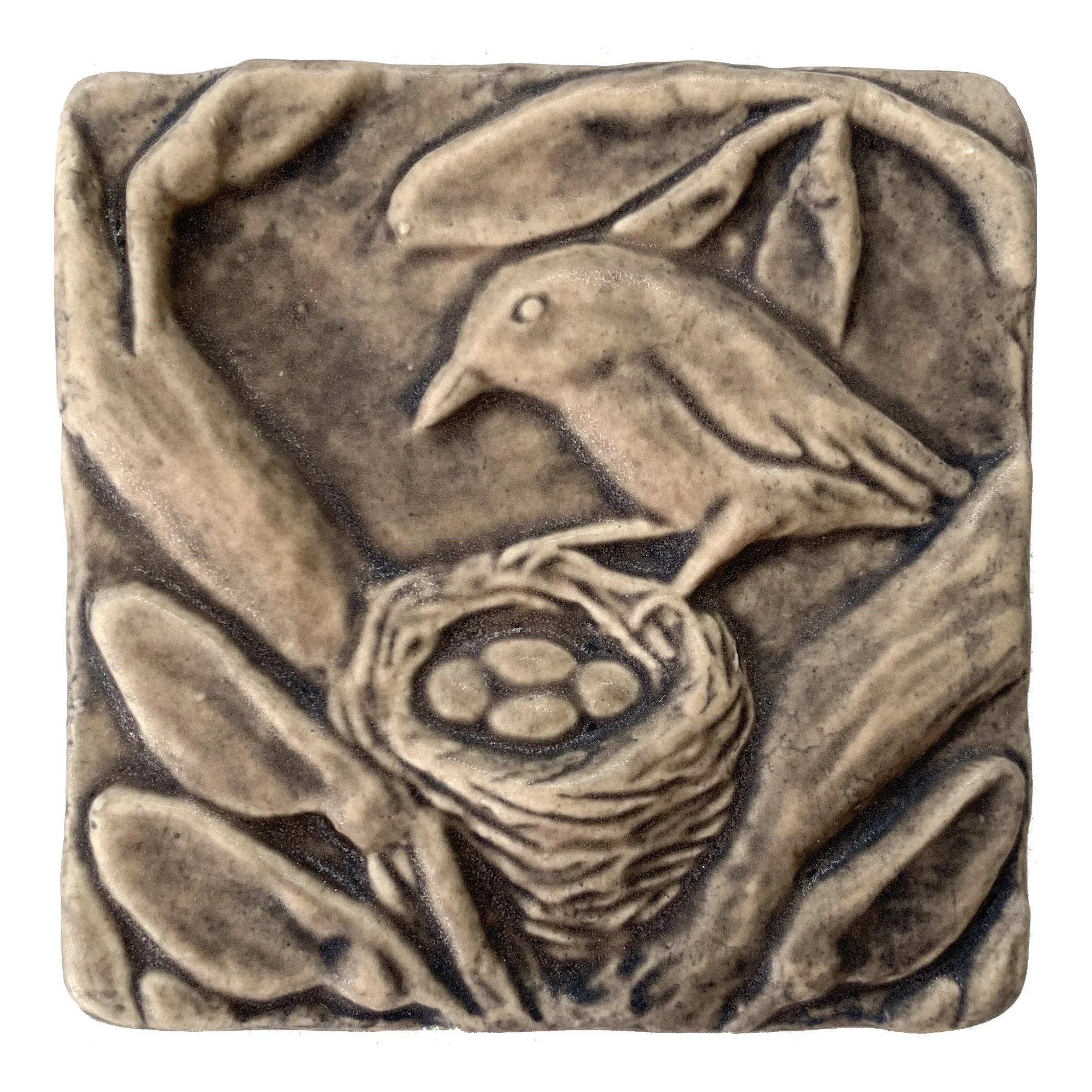 Bird with nest 4x4 Sepia.JPG