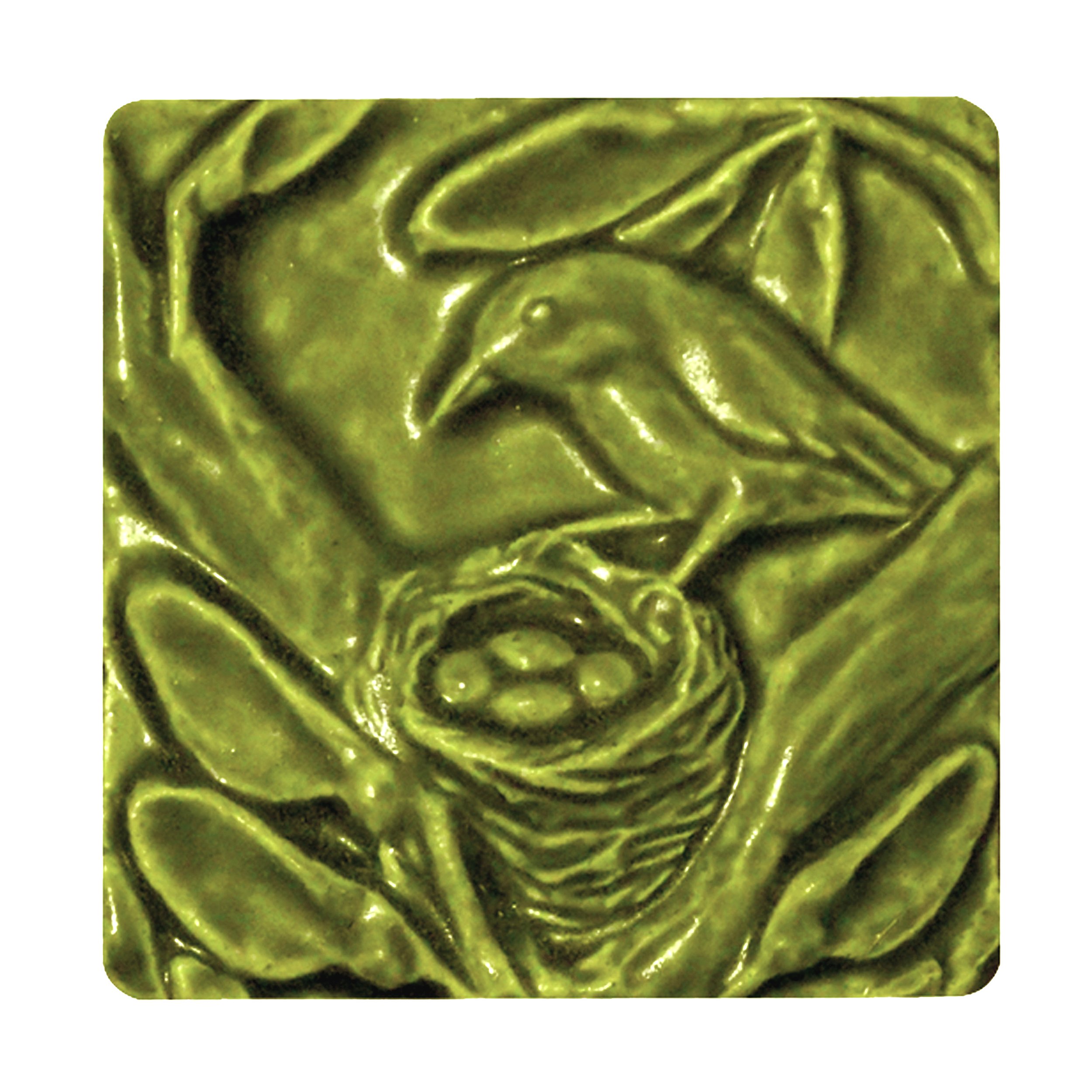 BirdAtNestTileTreeFrogGreenlGlaze.jpg
