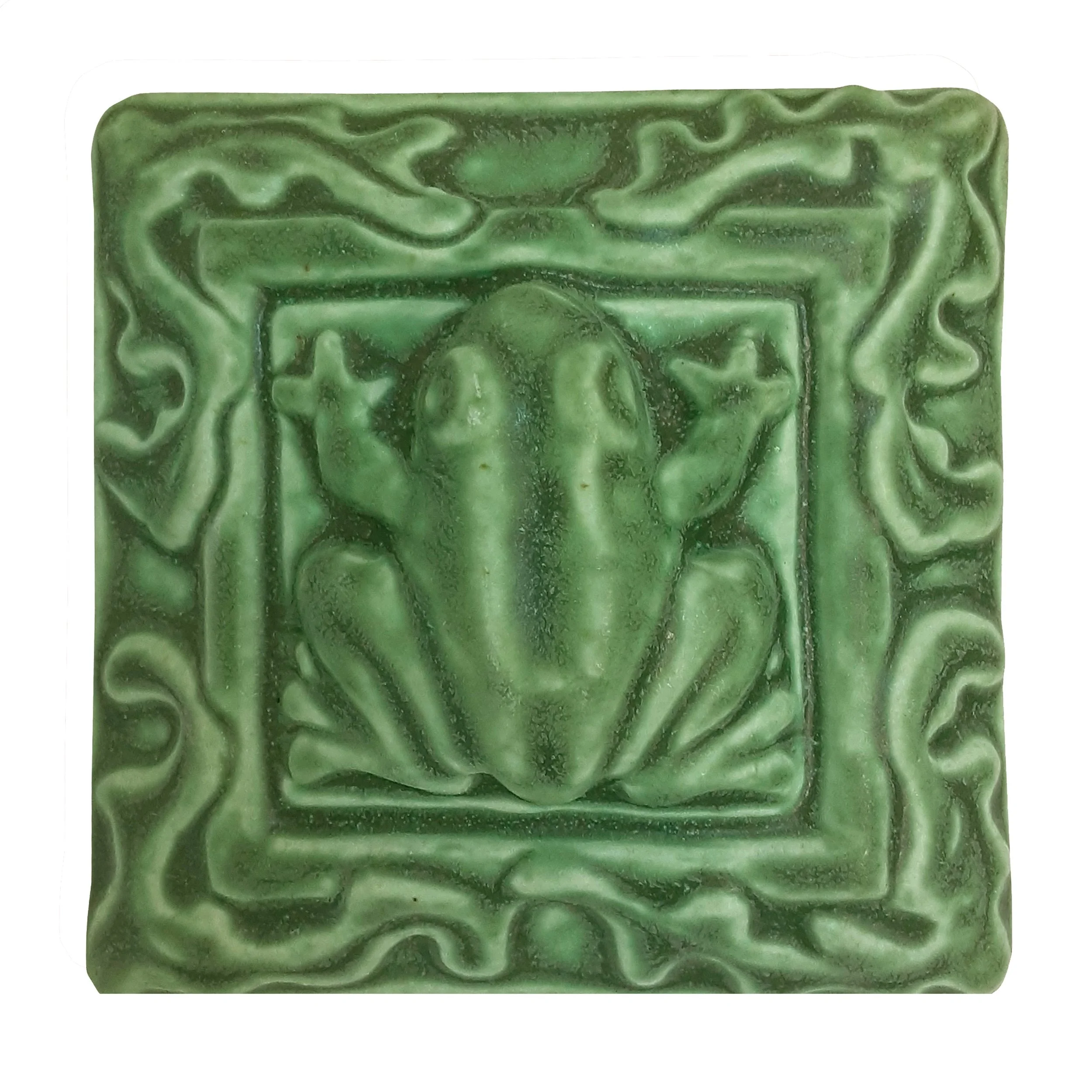 Frog Floral Tile Leaf Green.jpg