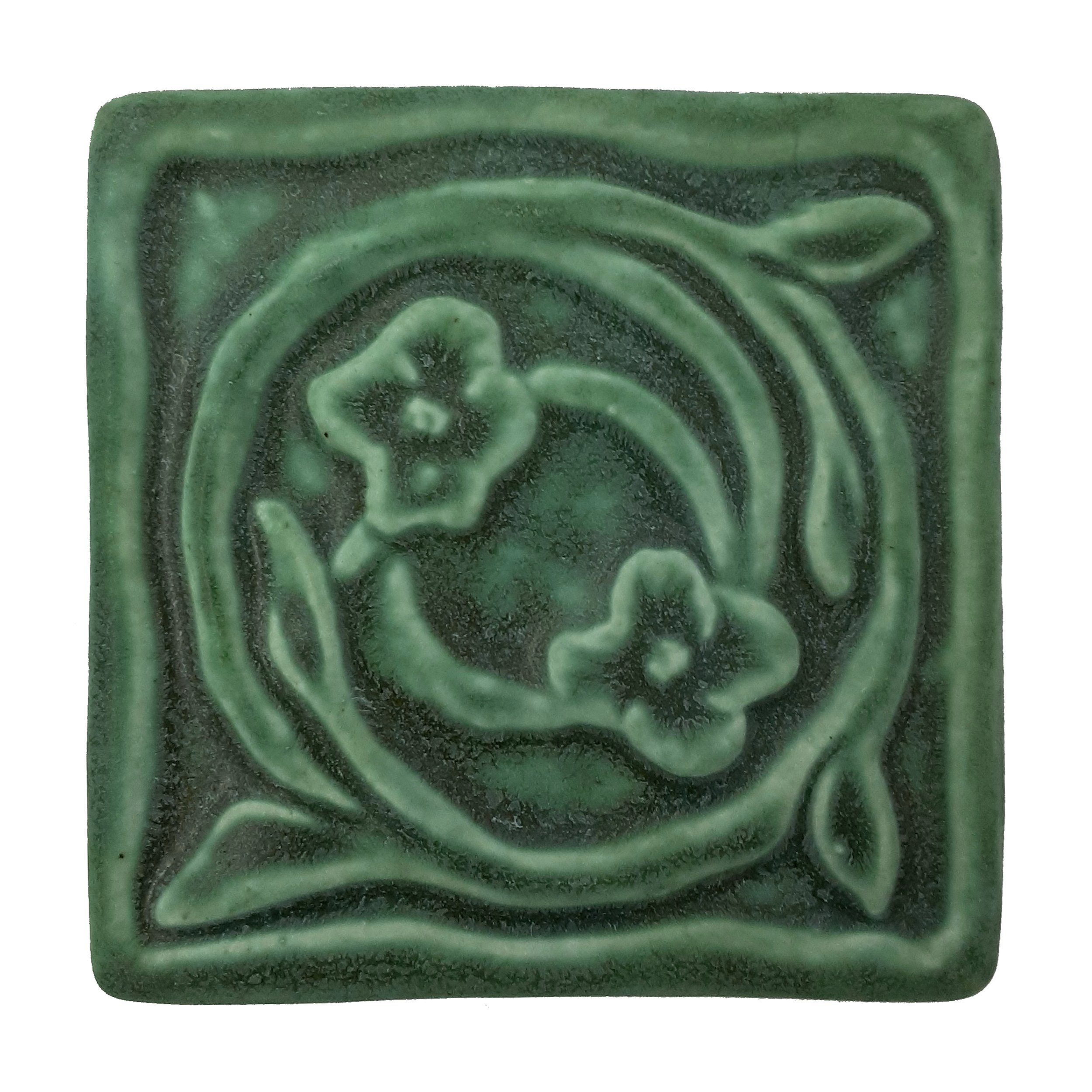 FloralSwirlTileLeafGreenGlaze.jpg