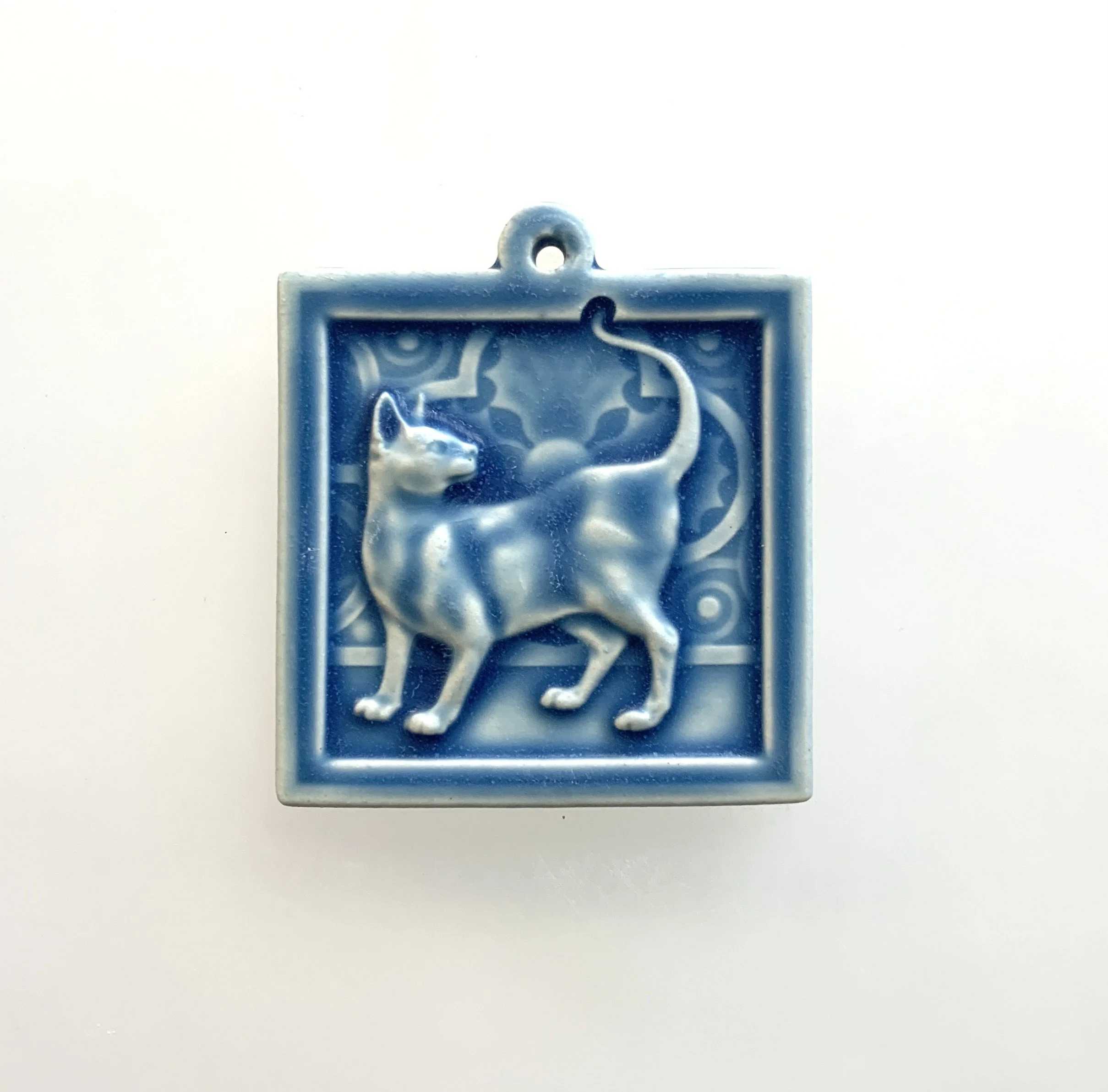 Cat ornament Michigan made art