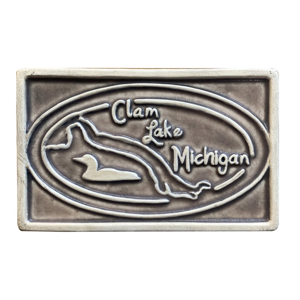 Michigan Destination Art Tiles & City Souvenirs — Whistling Frog
