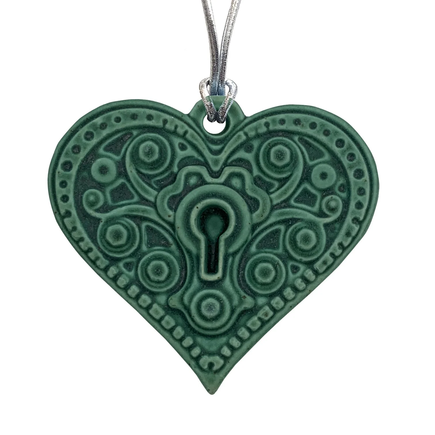 Keyhole Heart Ornament Leaf Green Glaze.jpg