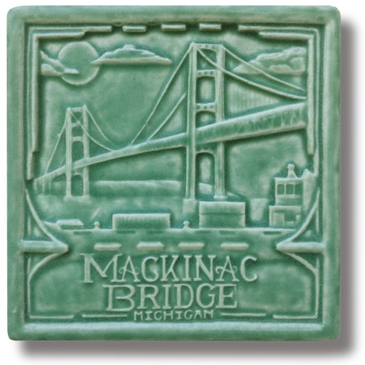 Mackinac Bridge Art Tile Decorative Collectible.jpg