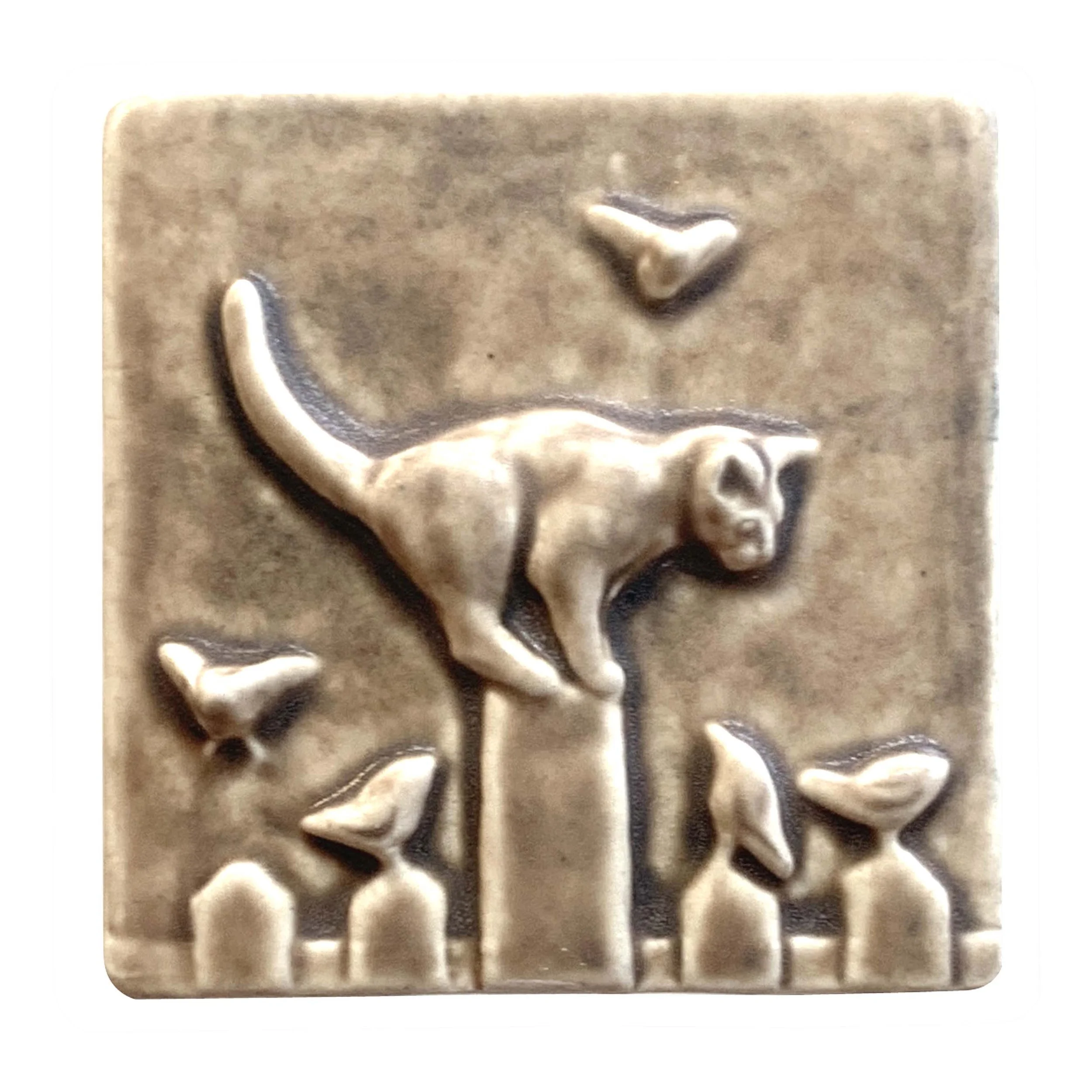 Cat on fence 4x4 sepia.JPG