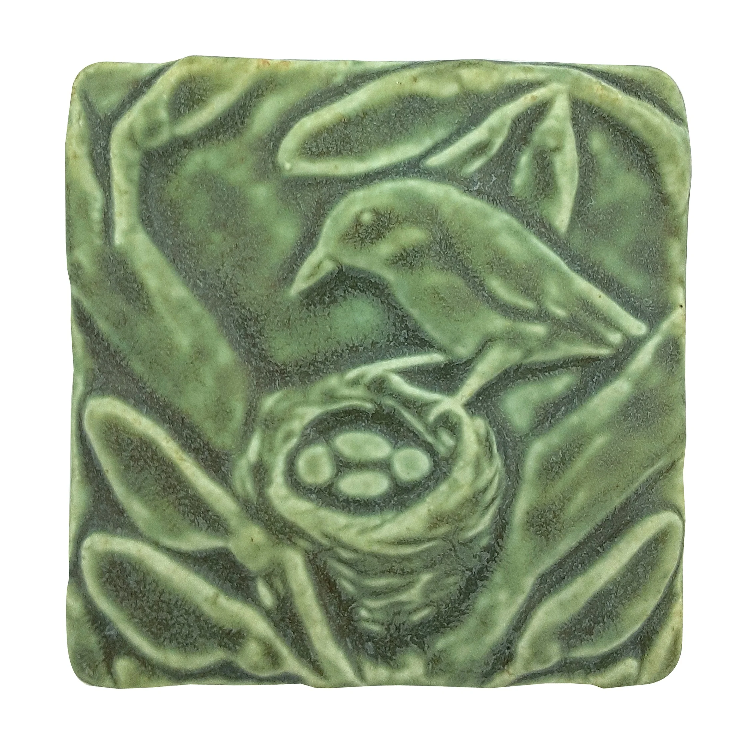BirdAtNestTileOakHillGlaze.jpg