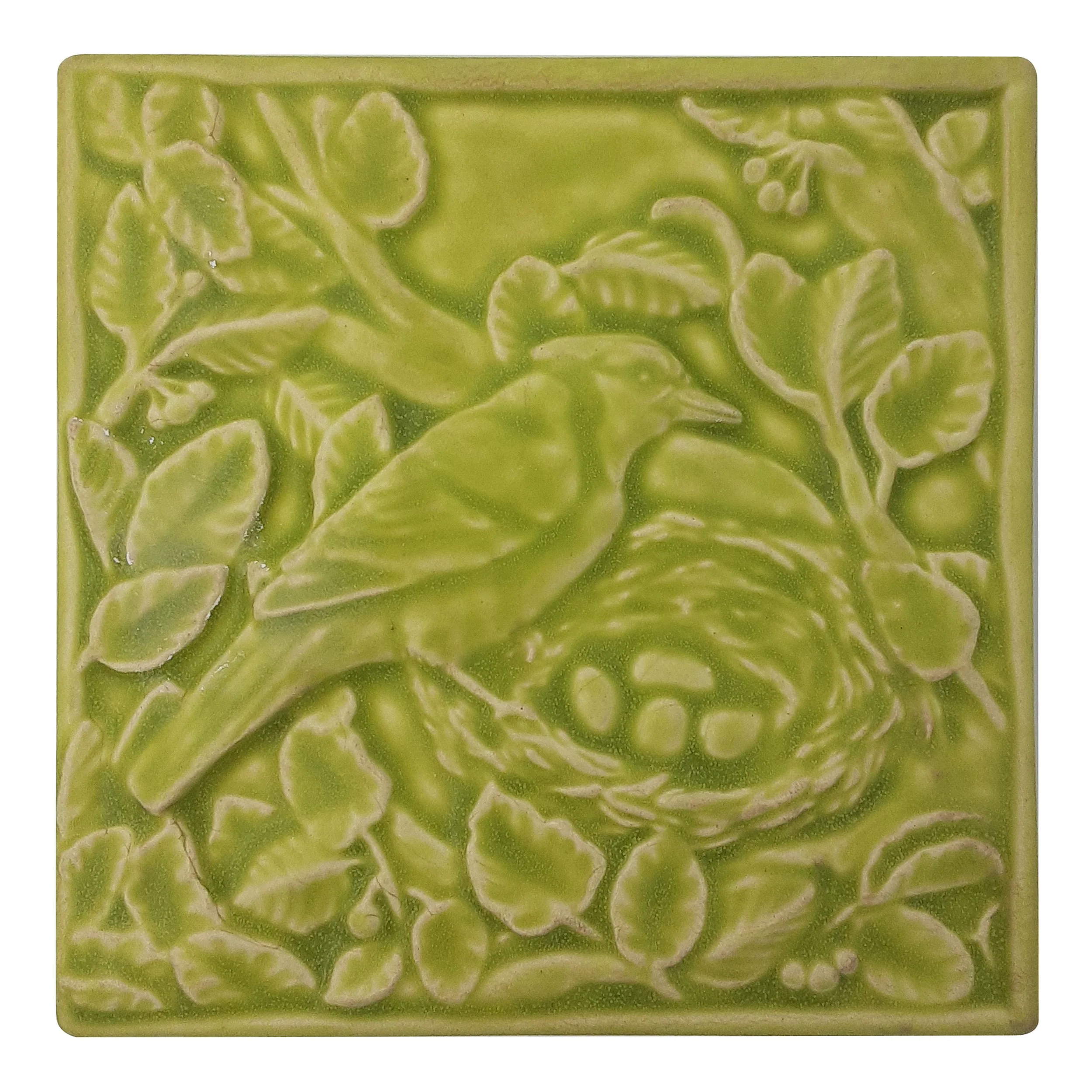 Bluejay at Nest Chartreuse Glaze.jpg